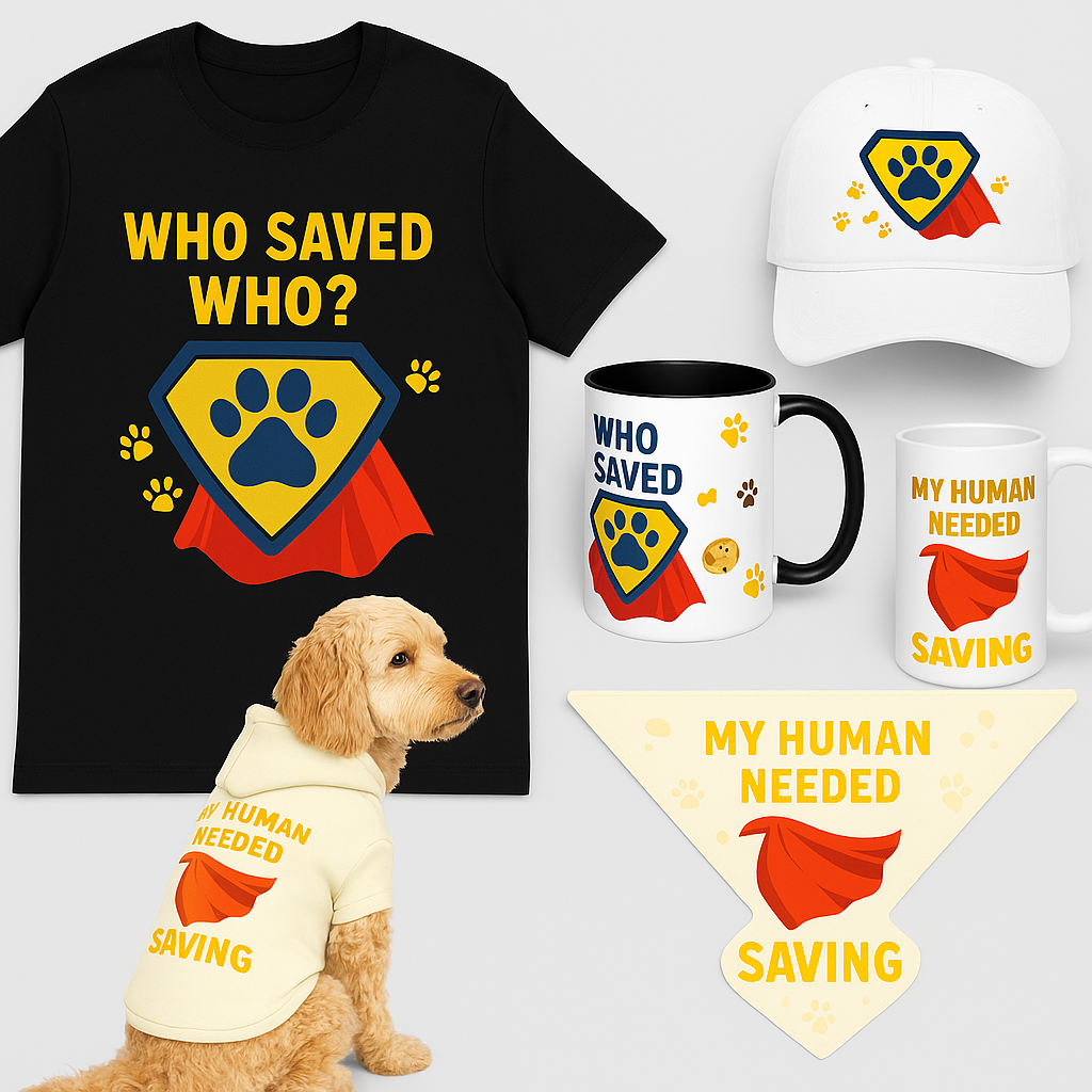 Who Saved Who? – Matching Pet & Owner Collection 🐾❤️