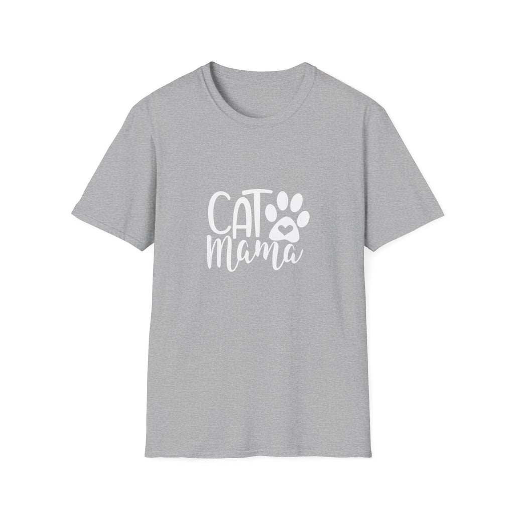 🖤 Cat Mama T-Shirt – Dark Color Edition