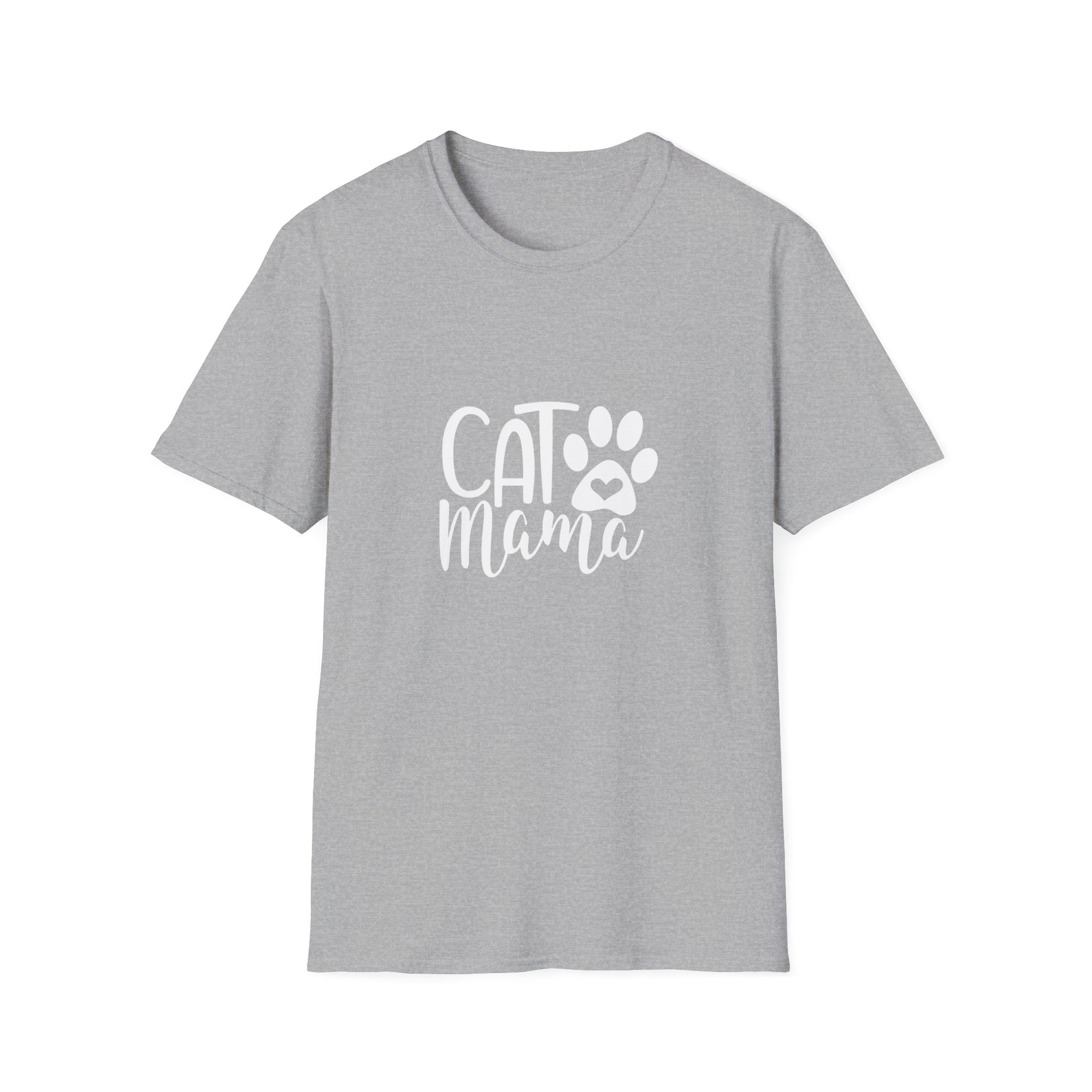 🖤 Cat Mama T-Shirt – Dark Color Edition