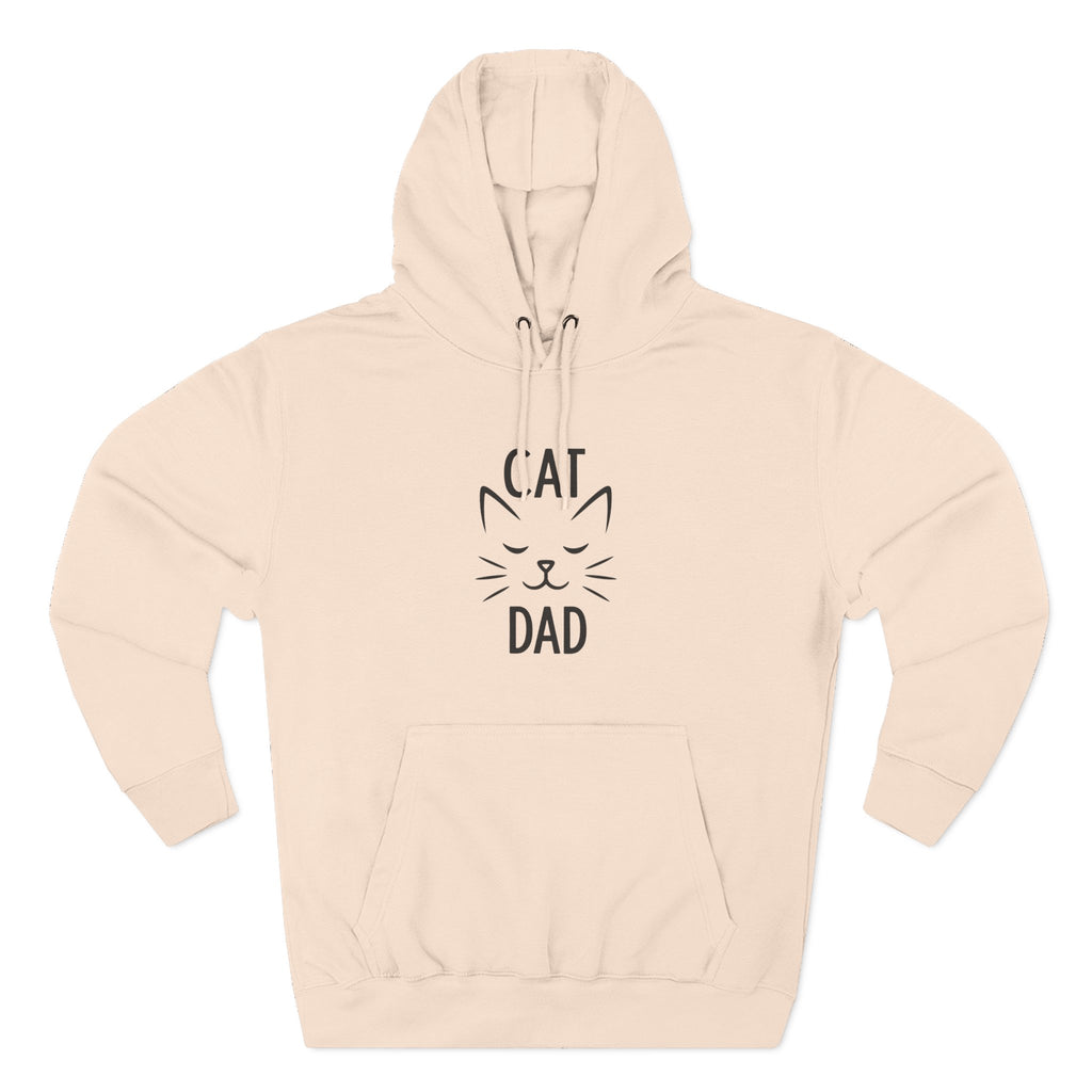 Cat Dad Hoodie – Premium Quality – Cozy Fleece Edition