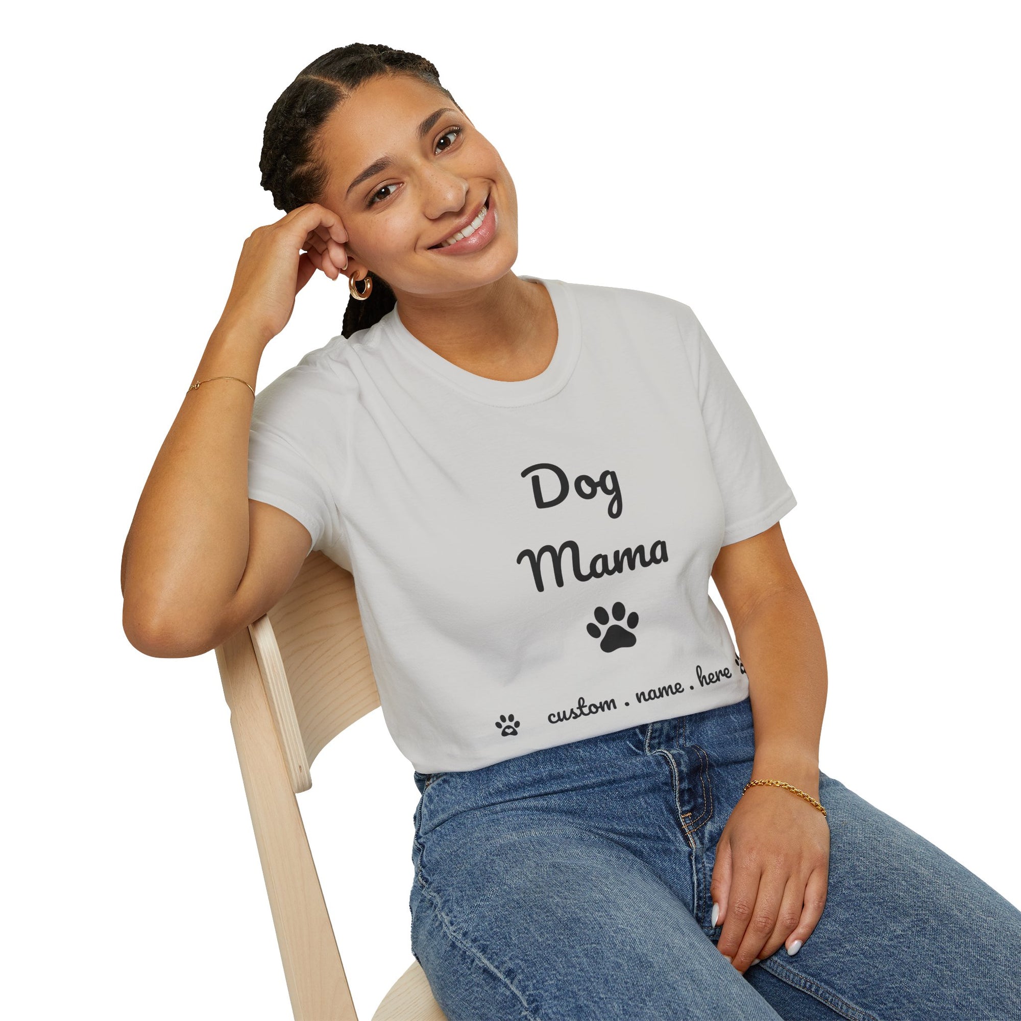 Personalized  – Dog Mom T-Shirt