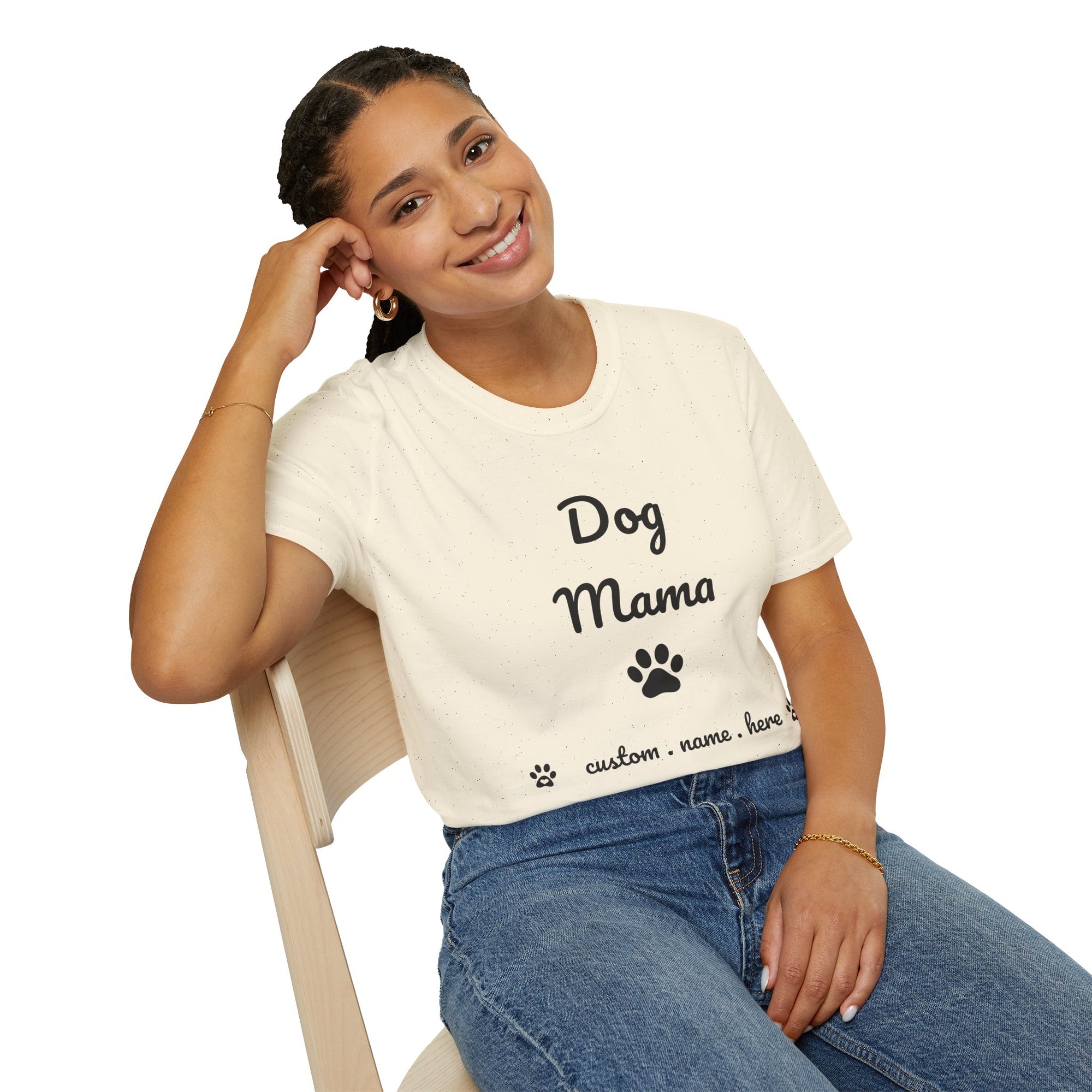 Personalized  – Dog Mom T-Shirt