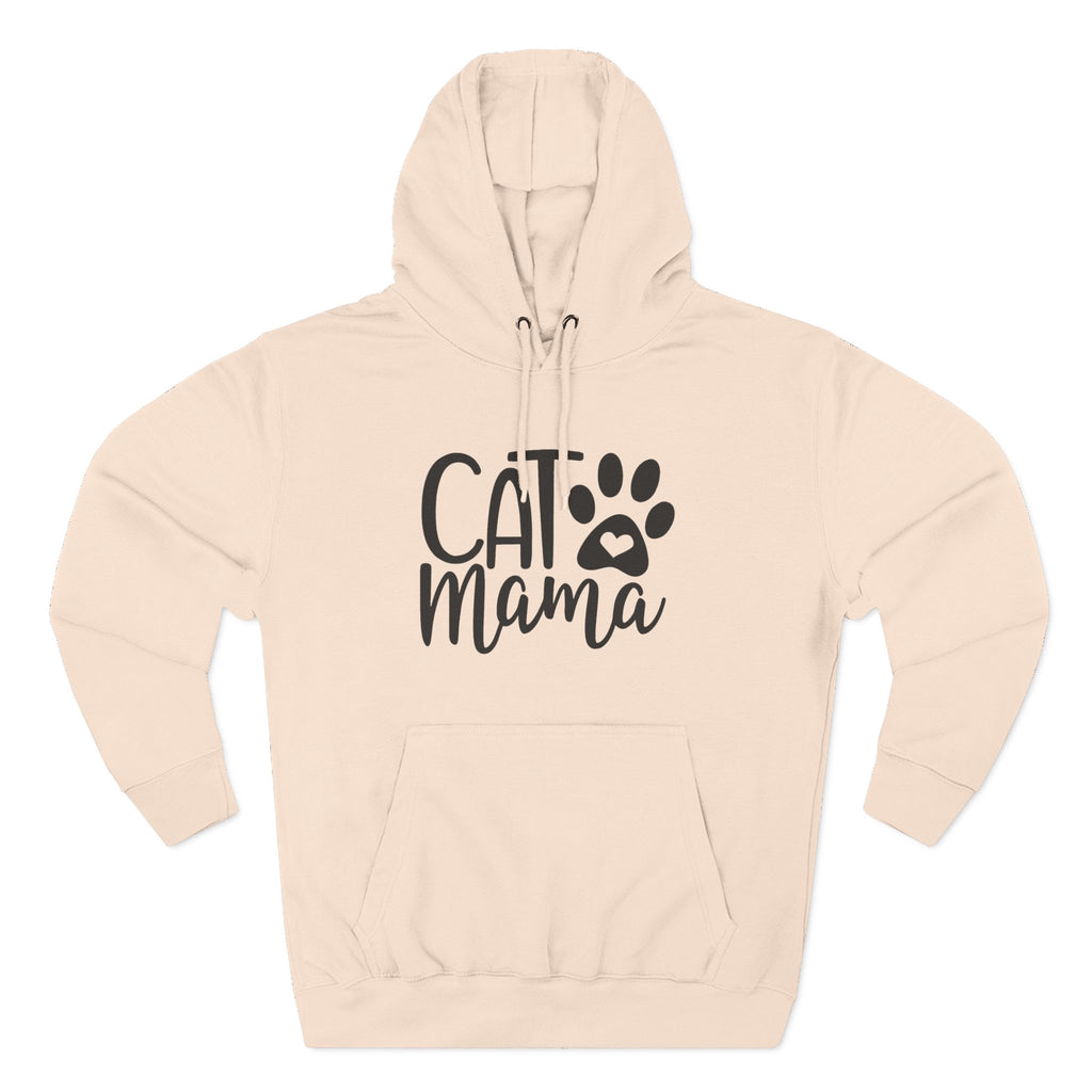 Cat Mama Hoodie – Premium Quality Cozy Fleece Edition
