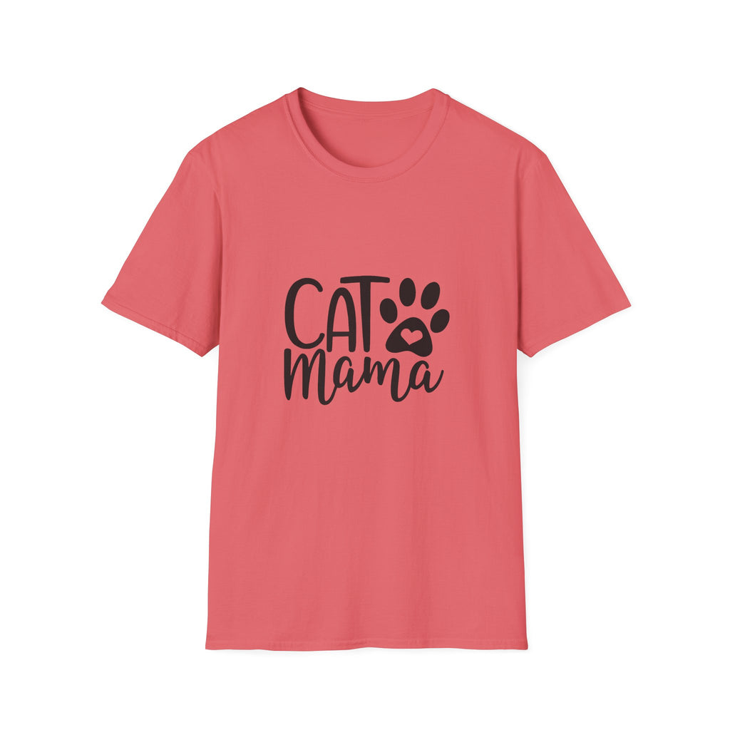🐱 Cat Mama T-Shirt – Light Color Edition