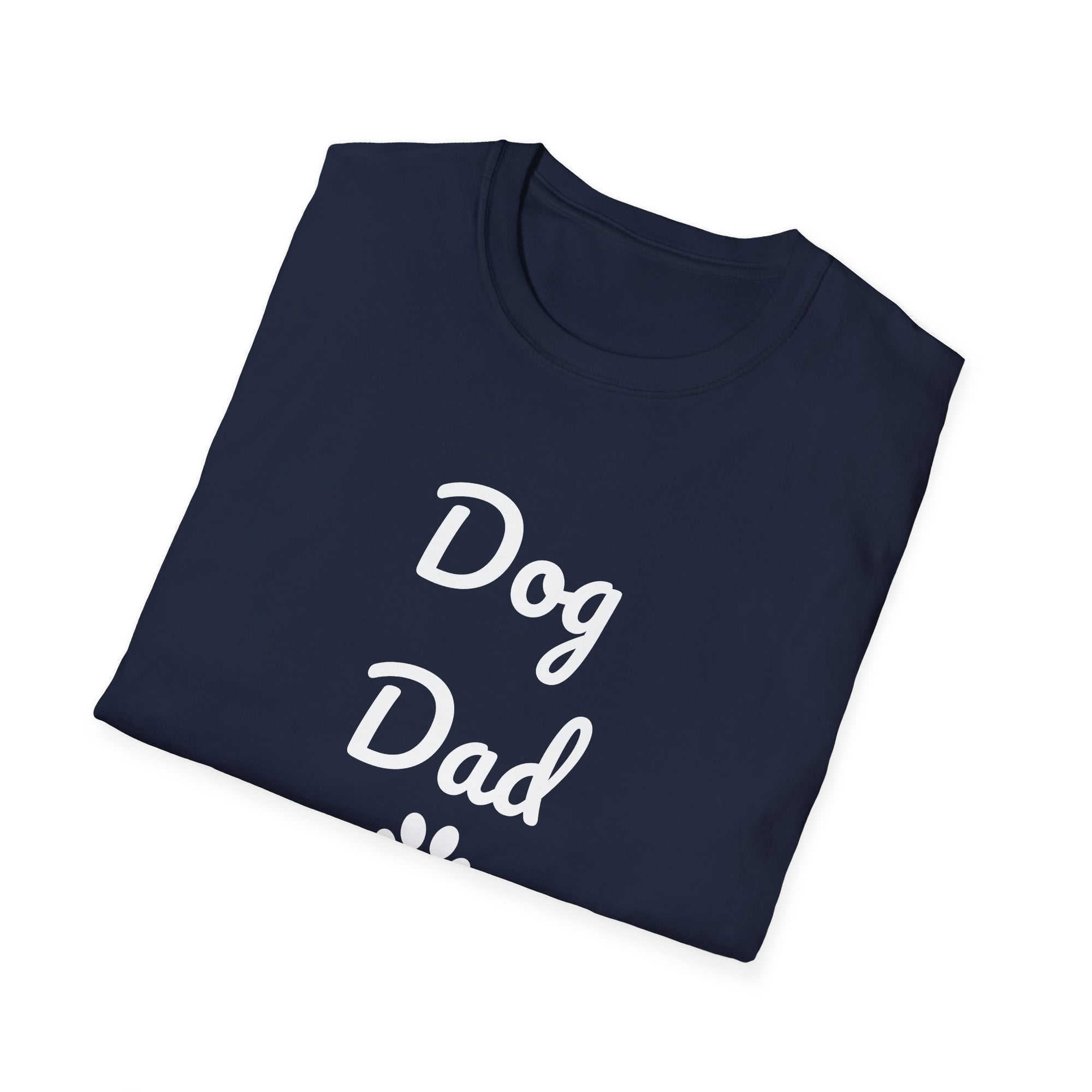 Personalized Dog Dad T-Shirt – Custom Name Edition