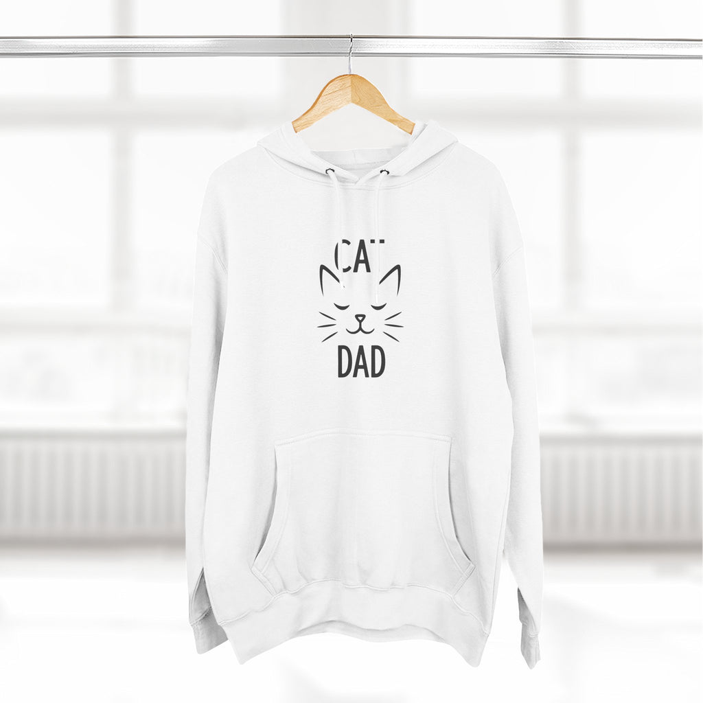 Cat Dad Hoodie – Premium Quality – Cozy Fleece Edition