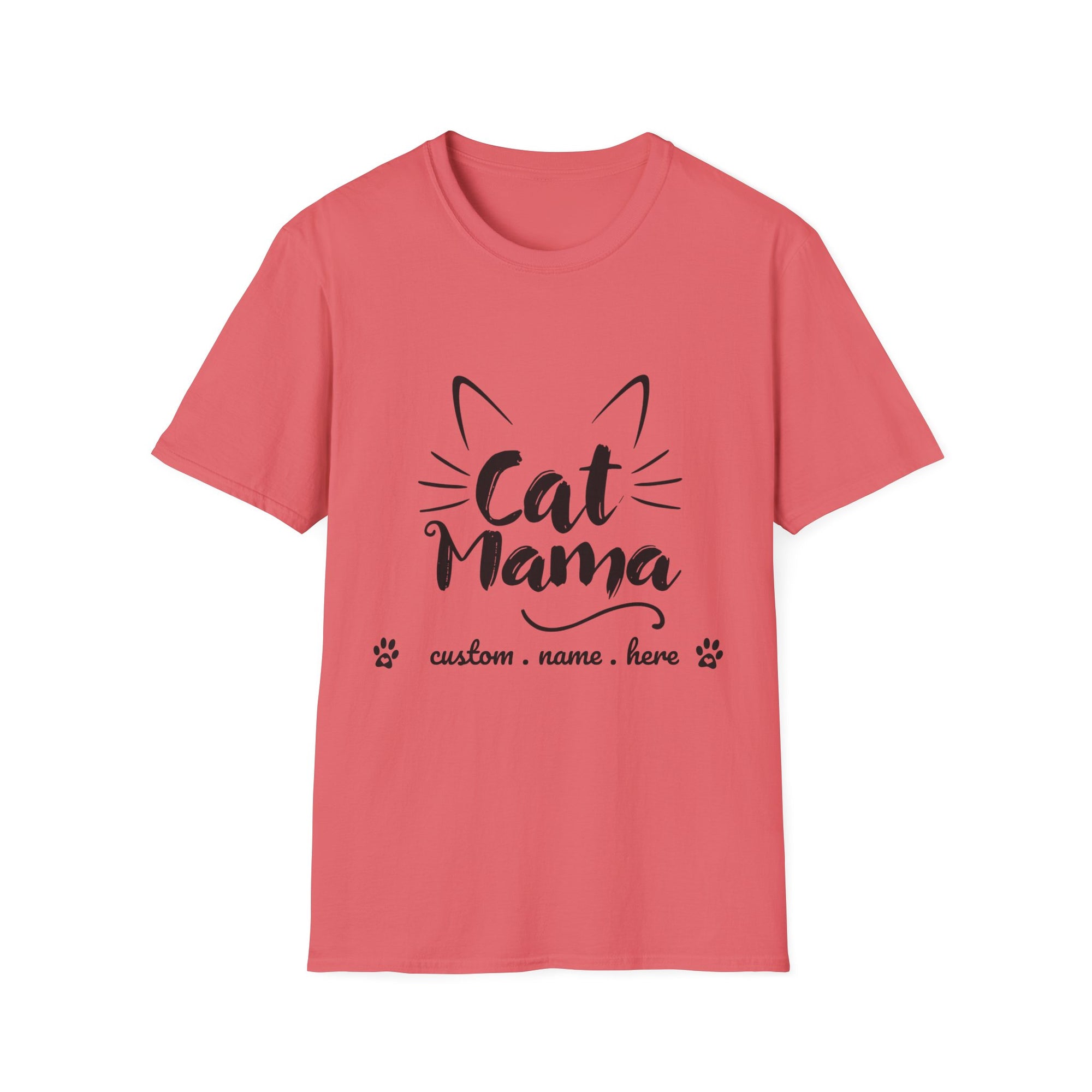 👕 Personalized Cat Mom T-Shirt🐾