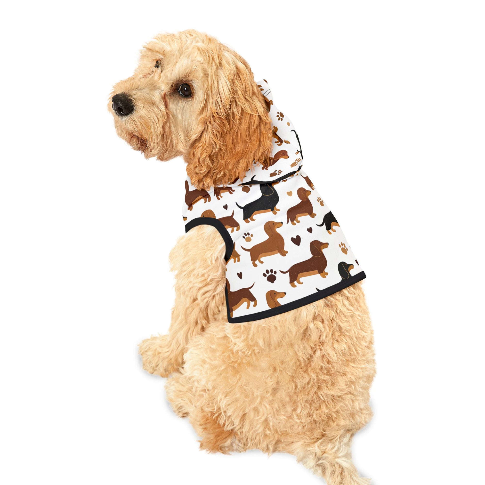 Dachshund Pattern - Pet Hoodie