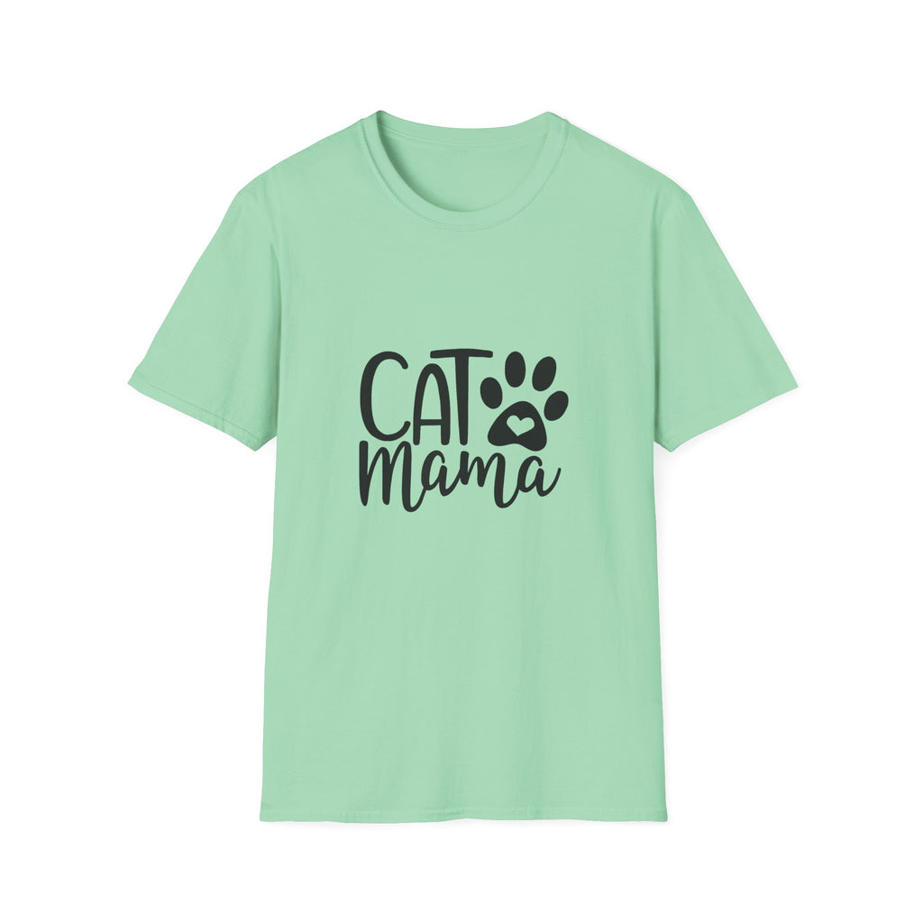 🐱 Cat Mama T-Shirt – Light Color Edition
