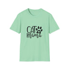 🐱 Cat Mama T-Shirt – Light Color Edition
