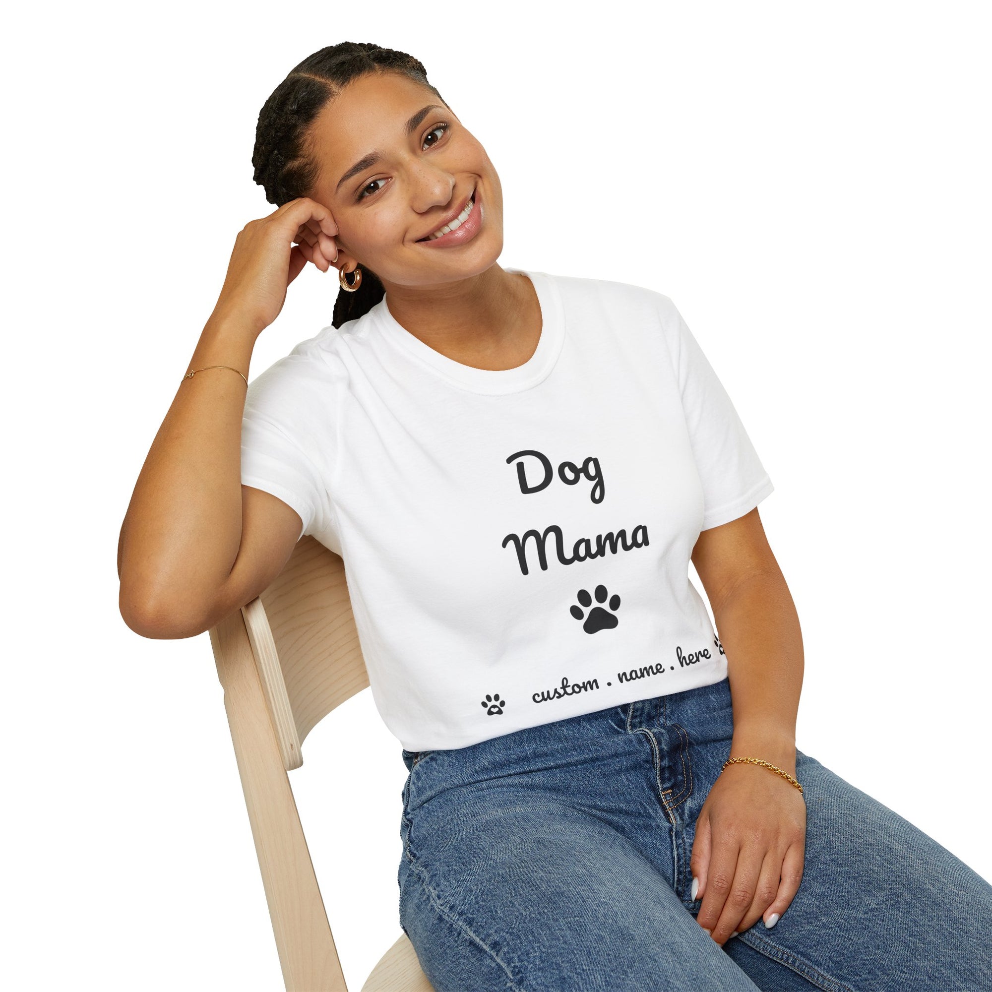 Personalized  – Dog Mom T-Shirt