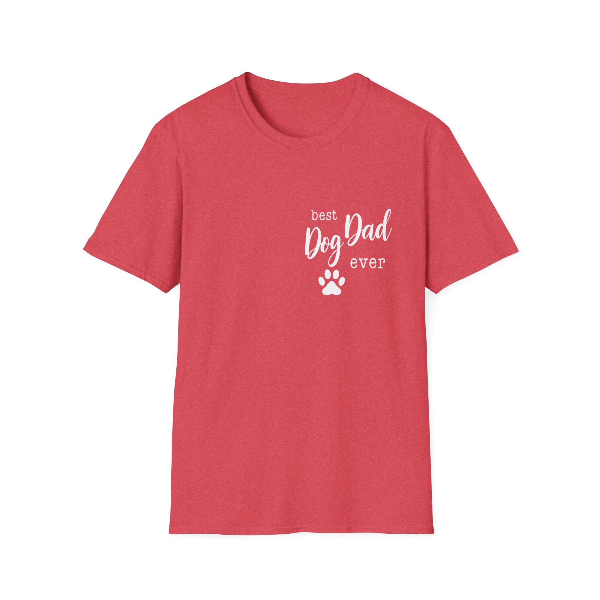 🐾 Best Dog Dad Ever T-Shirt – For Proud Pup Parents