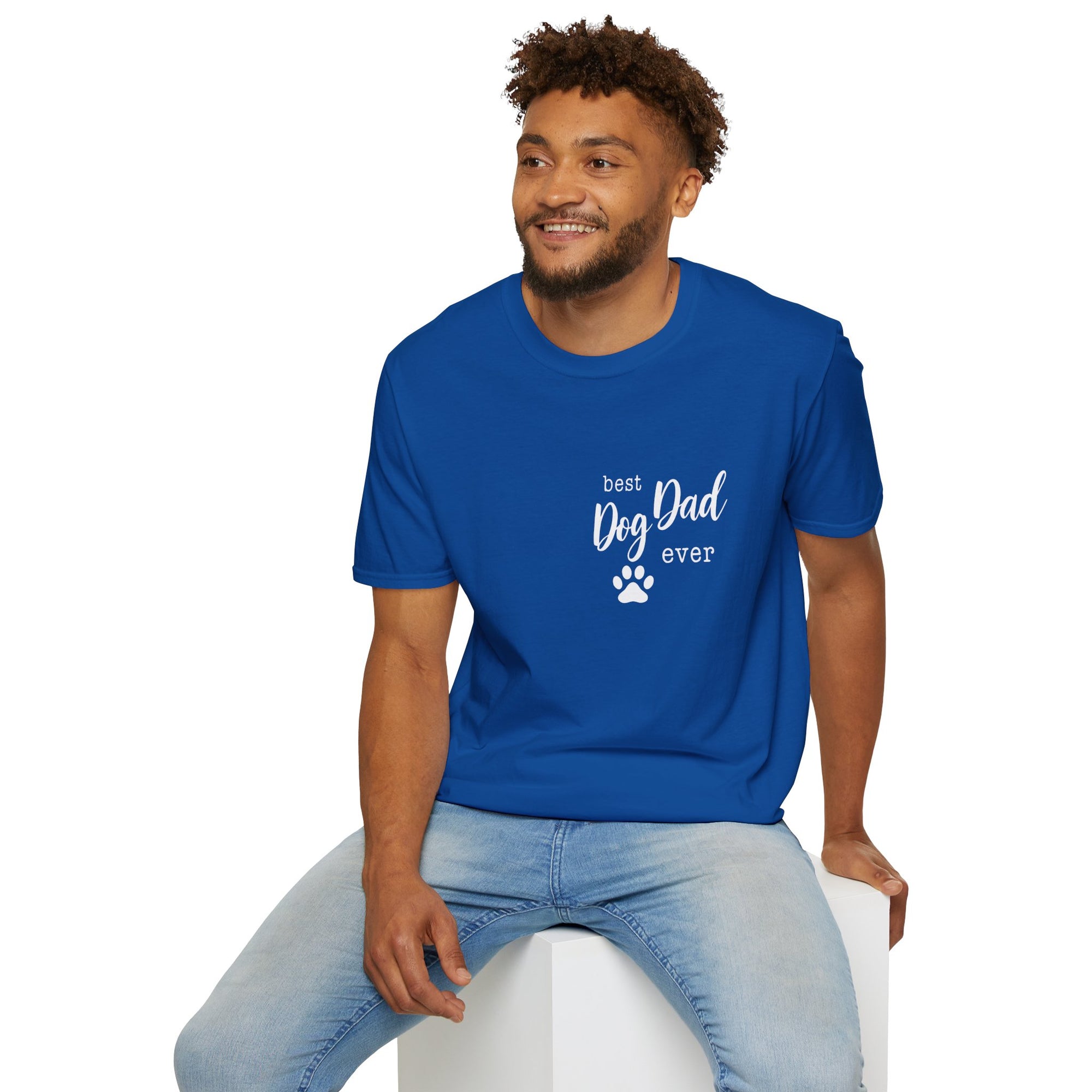 🐾 Best Dog Dad Ever T-Shirt – For Proud Pup Parents