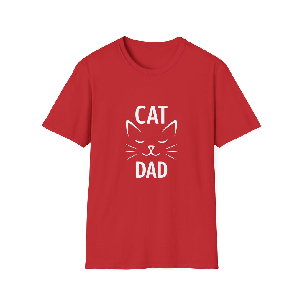 😼 Cat Dad T-Shirt – Feline Pride in Style