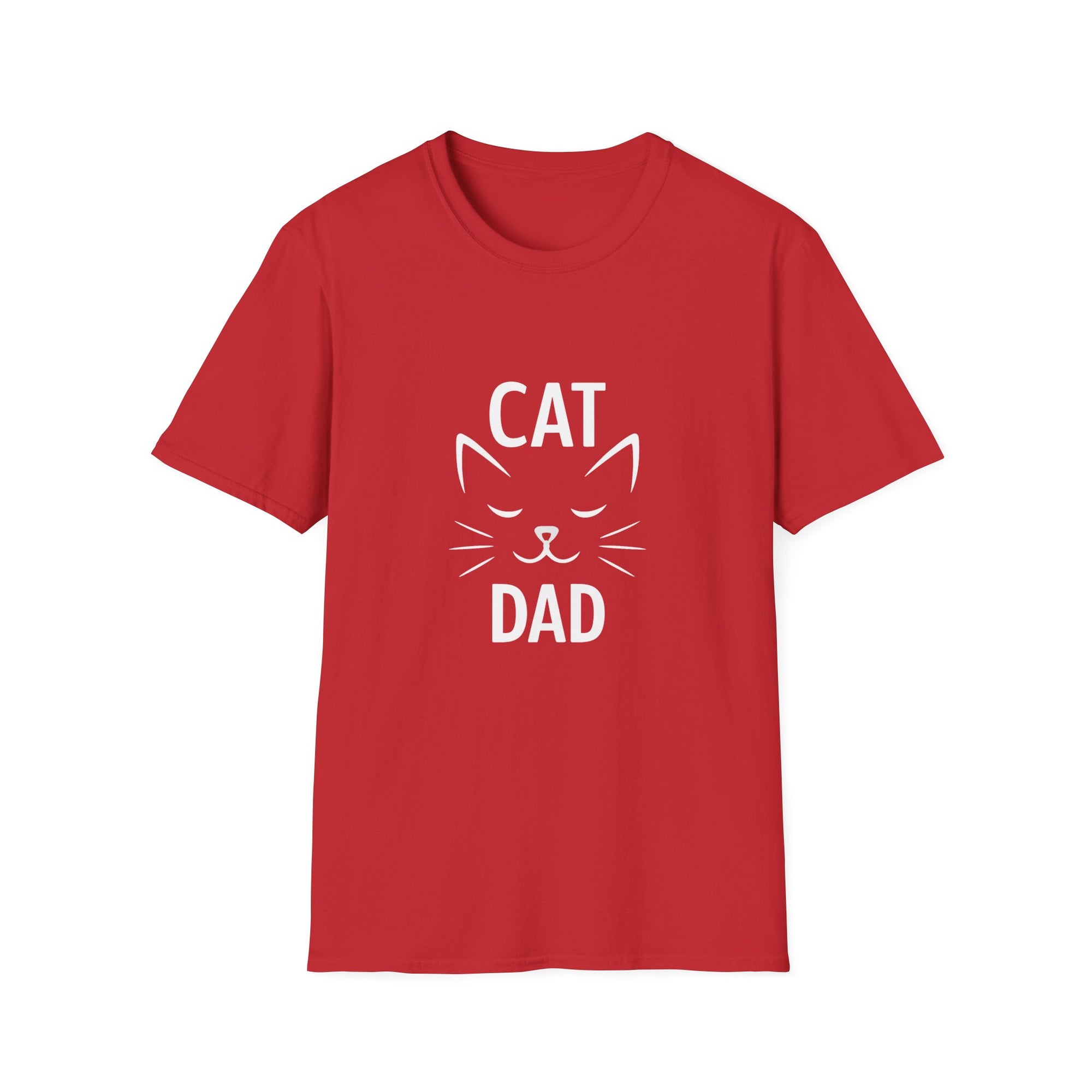 😼 Cat Dad T-Shirt – Feline Pride in Style