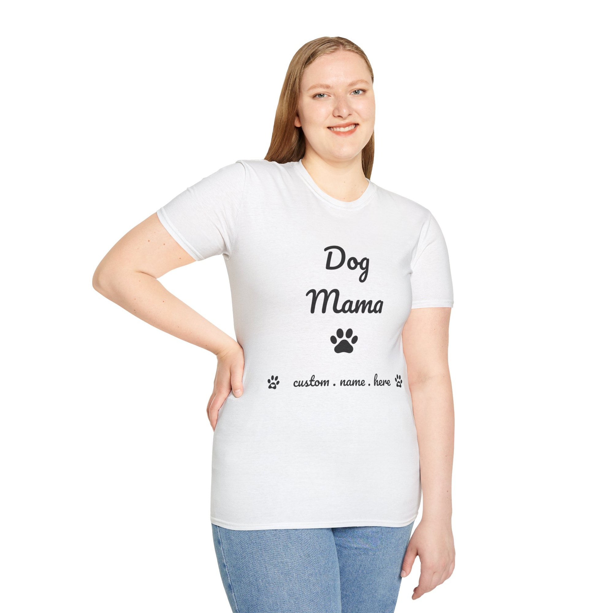 Personalized  – Dog Mom T-Shirt