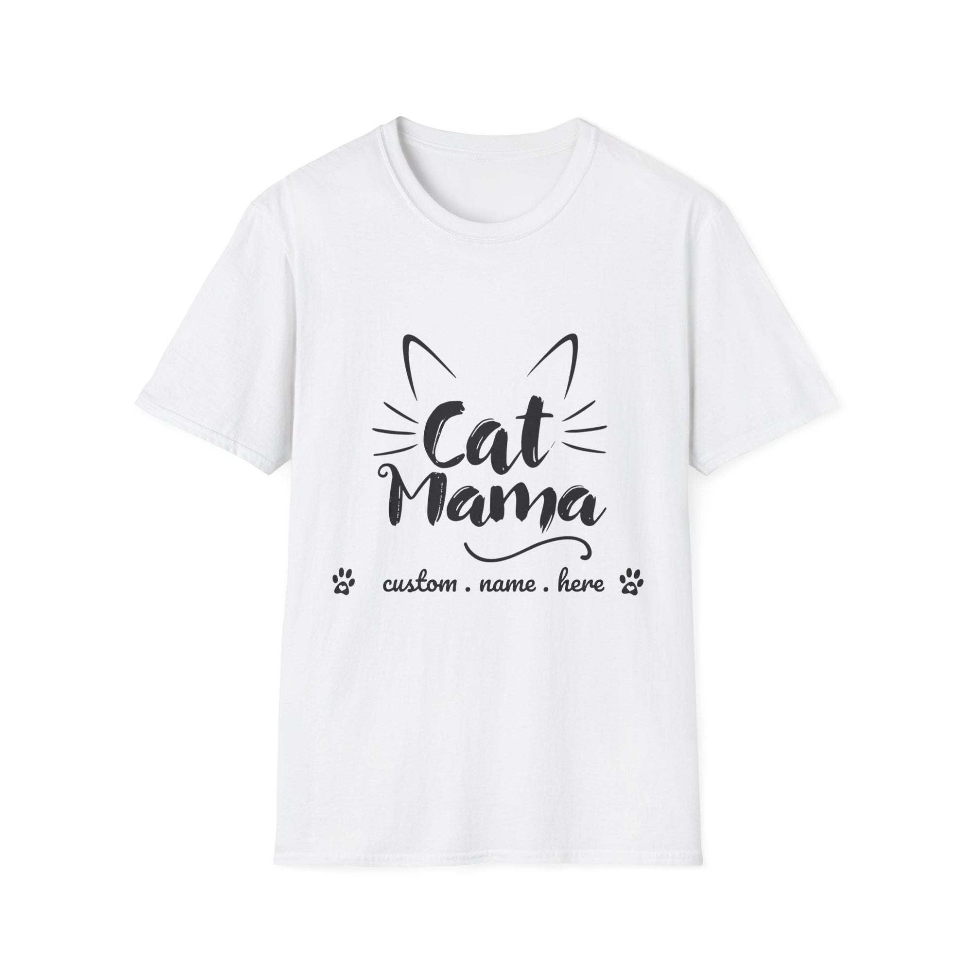 👕 Personalized Cat Mom T-Shirt🐾