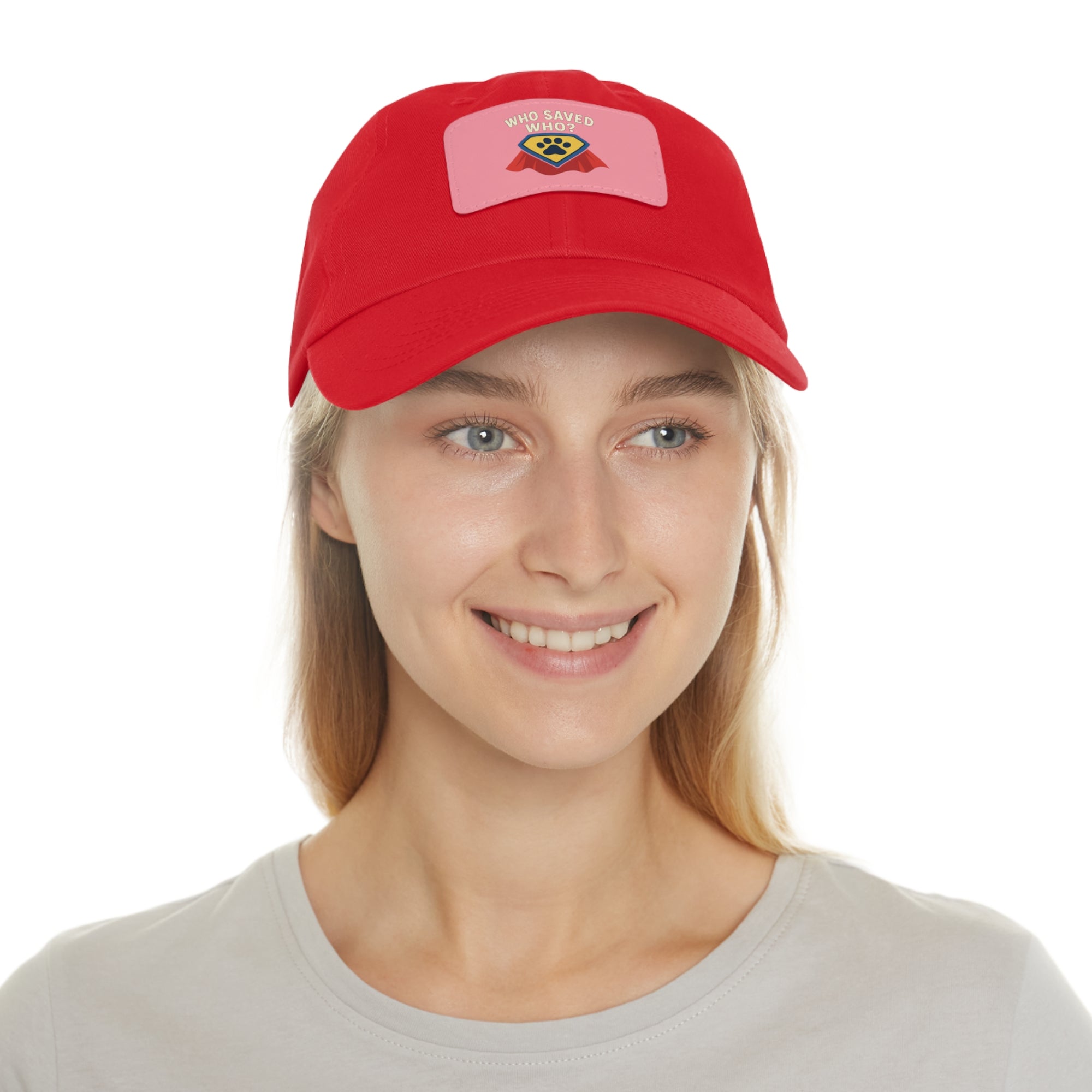 "Who Saved Who?" – The Hero Cap Every Pet Parent Needs