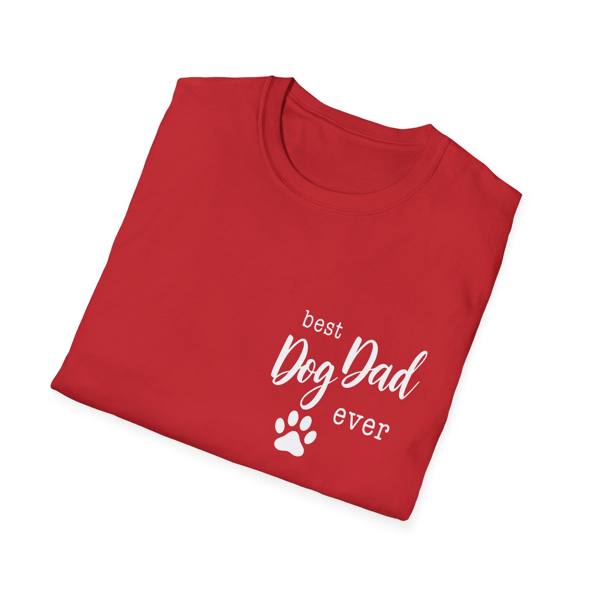 🐾 Best Dog Dad Ever T-Shirt – For Proud Pup Parents