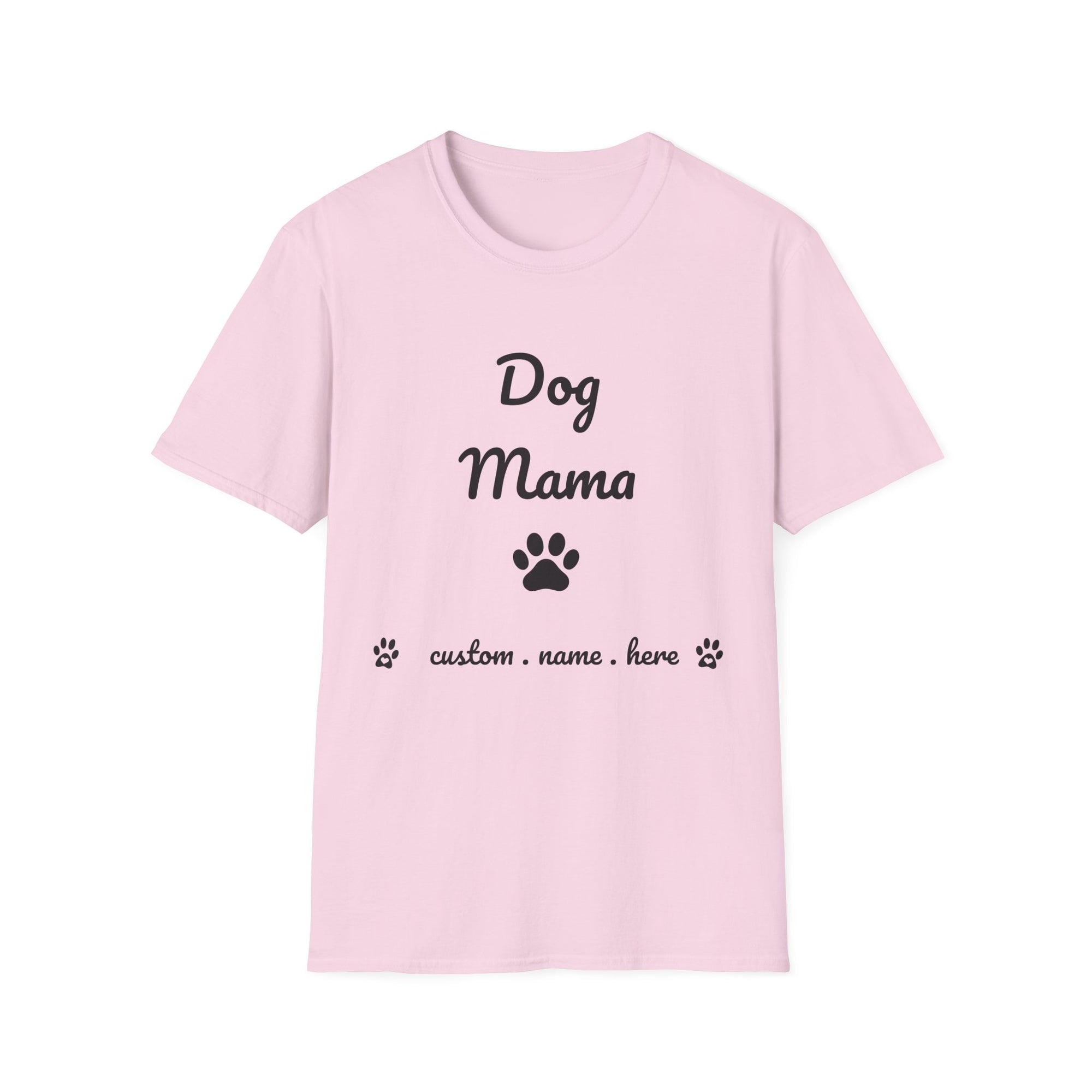 Personalized  – Dog Mom T-Shirt