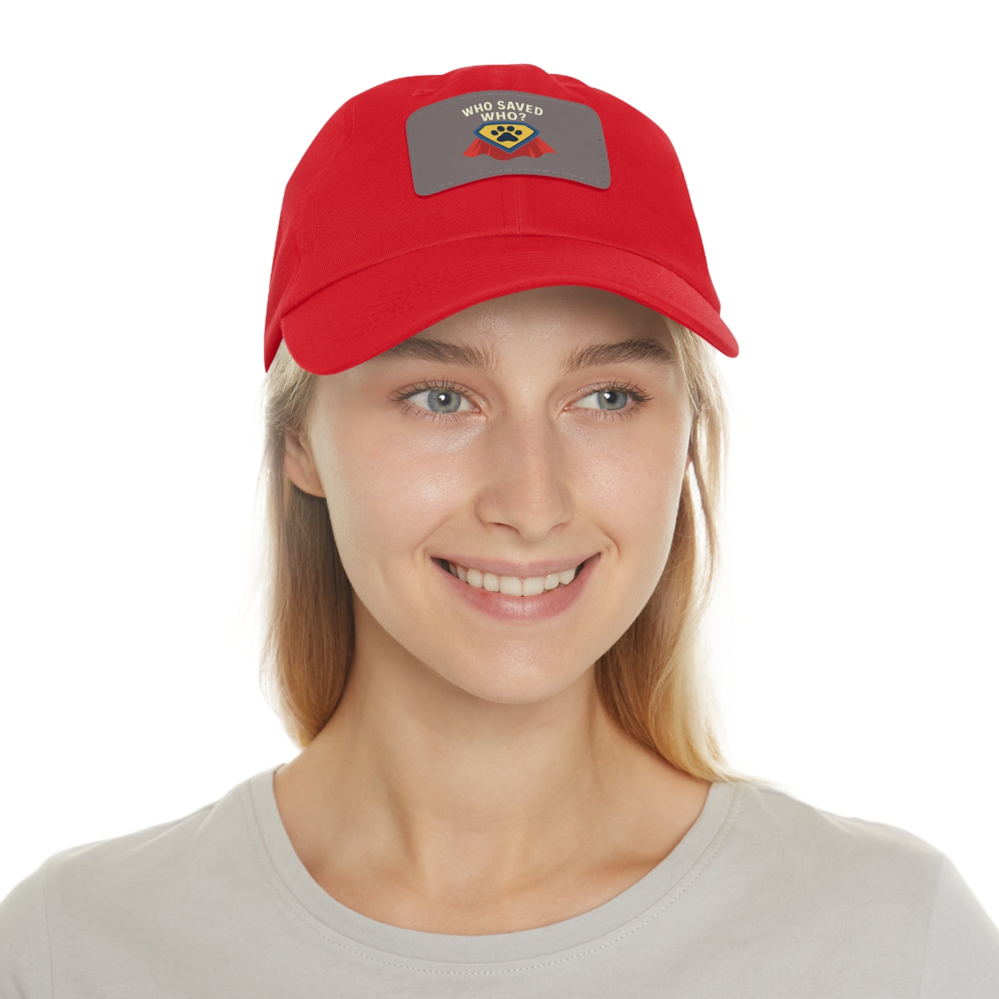 "Who Saved Who?" – The Hero Cap Every Pet Parent Needs