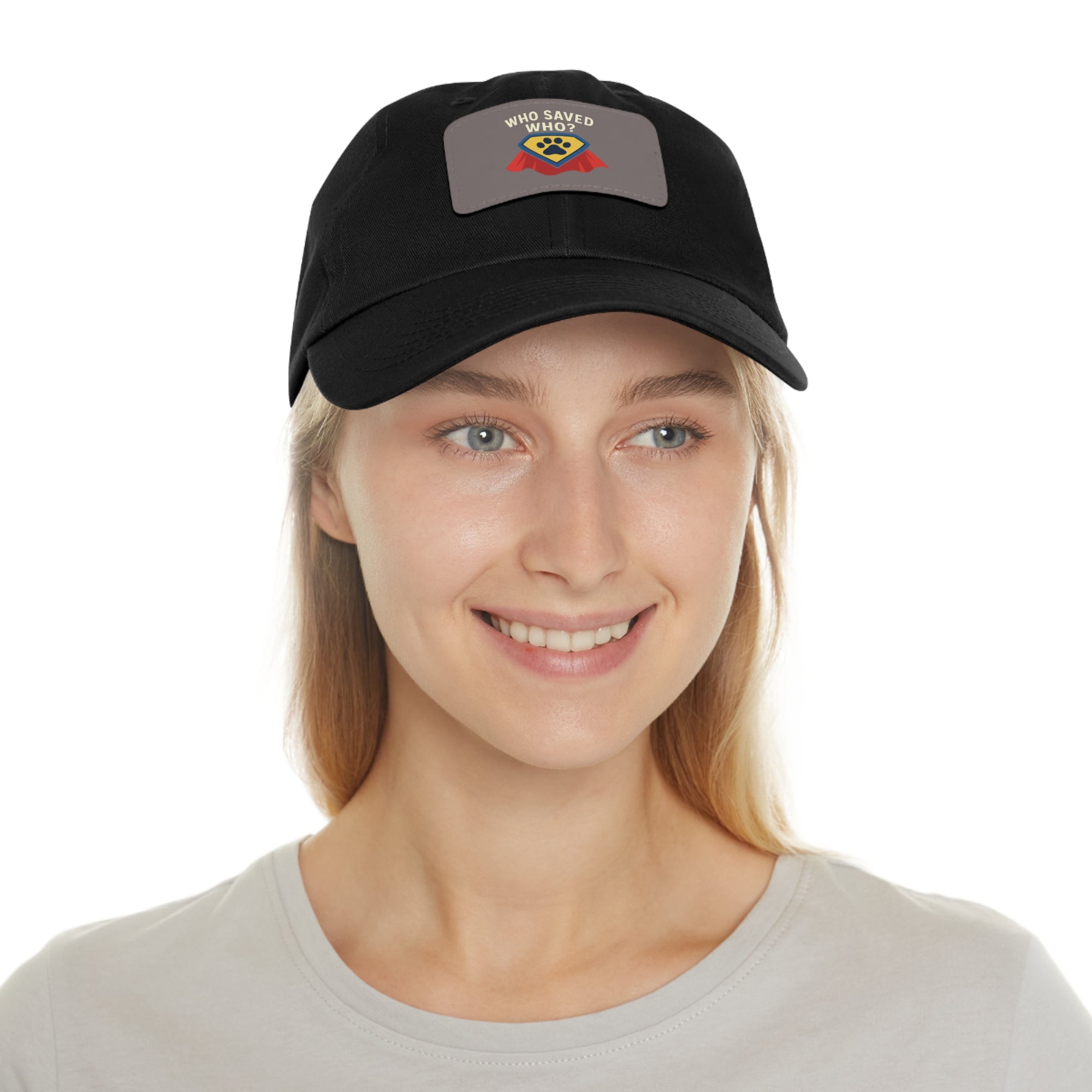 "Who Saved Who?" – The Hero Cap Every Pet Parent Needs