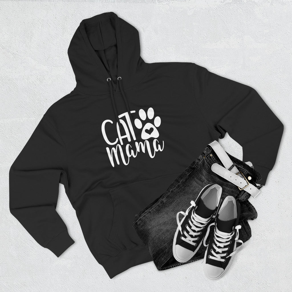 Cat Mama Hoodie – Premium Quality Cozy Fleece Edition
