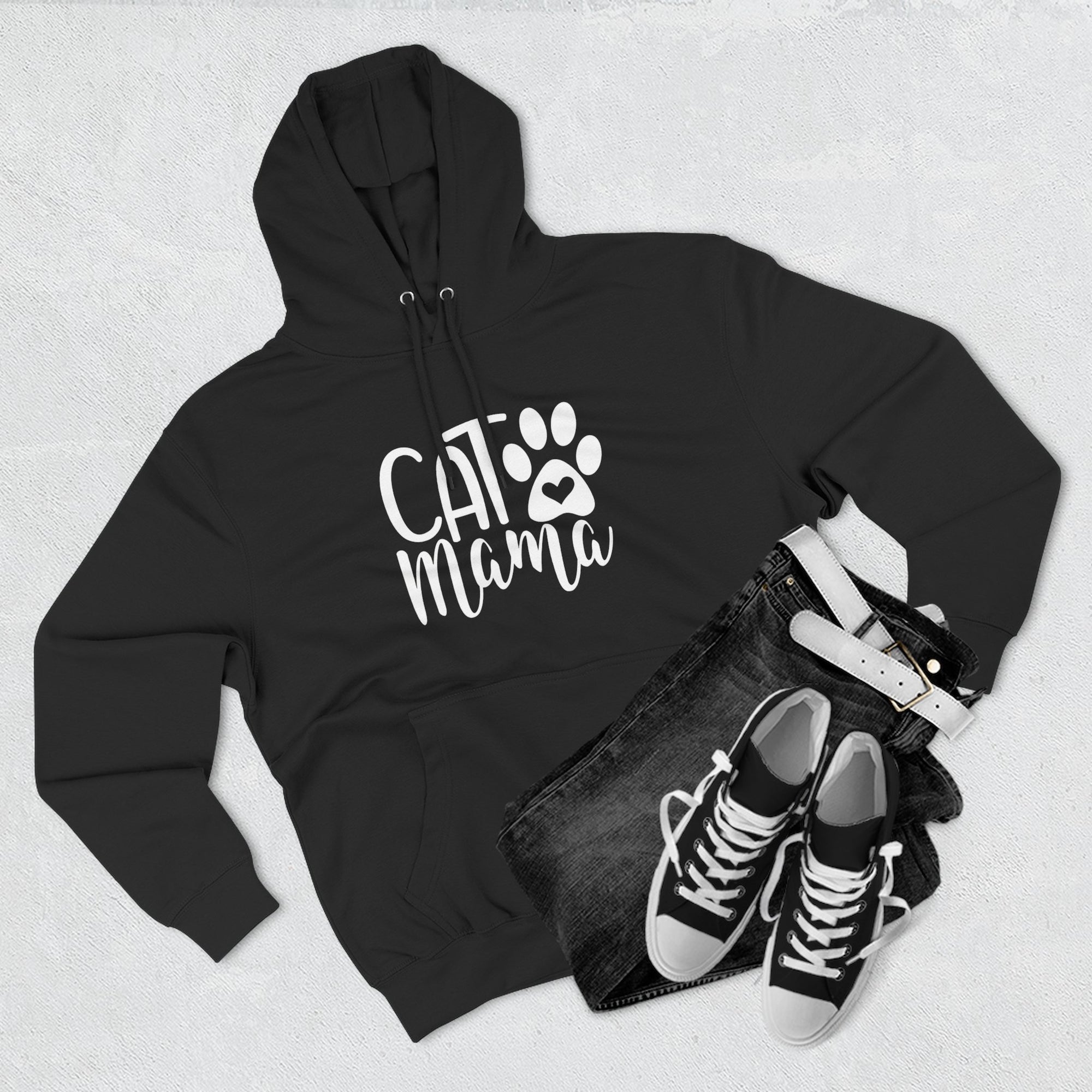 Cat Mama Hoodie – Premium Quality Cozy Fleece Edition