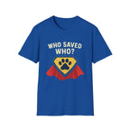 🐾🦸"Who Saved Who?" – The Hero Tee Every Pet Parent Needs 🐾
