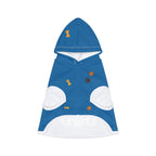 Pet Hoodie – “I love My Dad Pet Hoodie”  Sapphire Variant – Cozy Apparel for Cats & Dogs