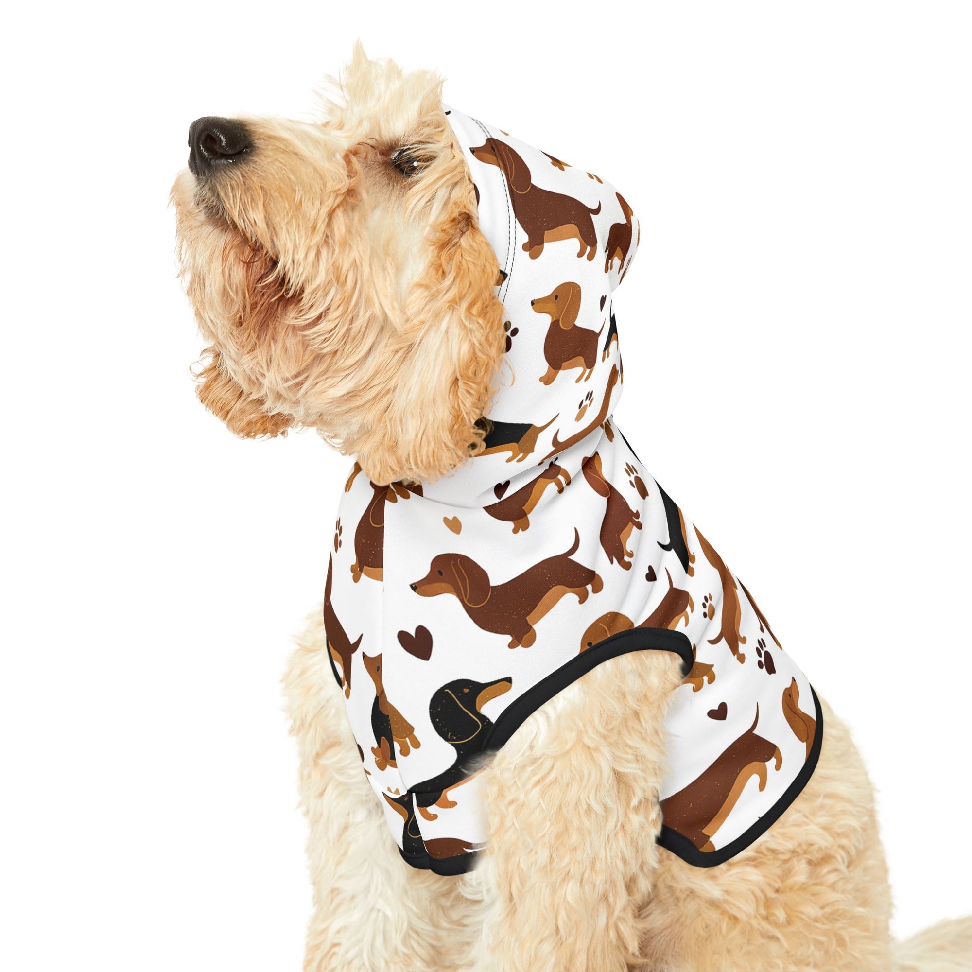 Dachshund Pattern - Pet Hoodie