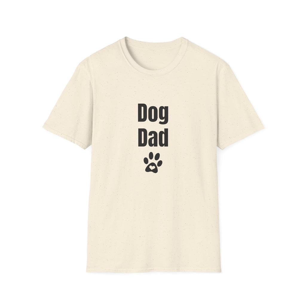🐶 Dog Dad Light T-Shirt – Everyday Comfort for Pet Lovers
