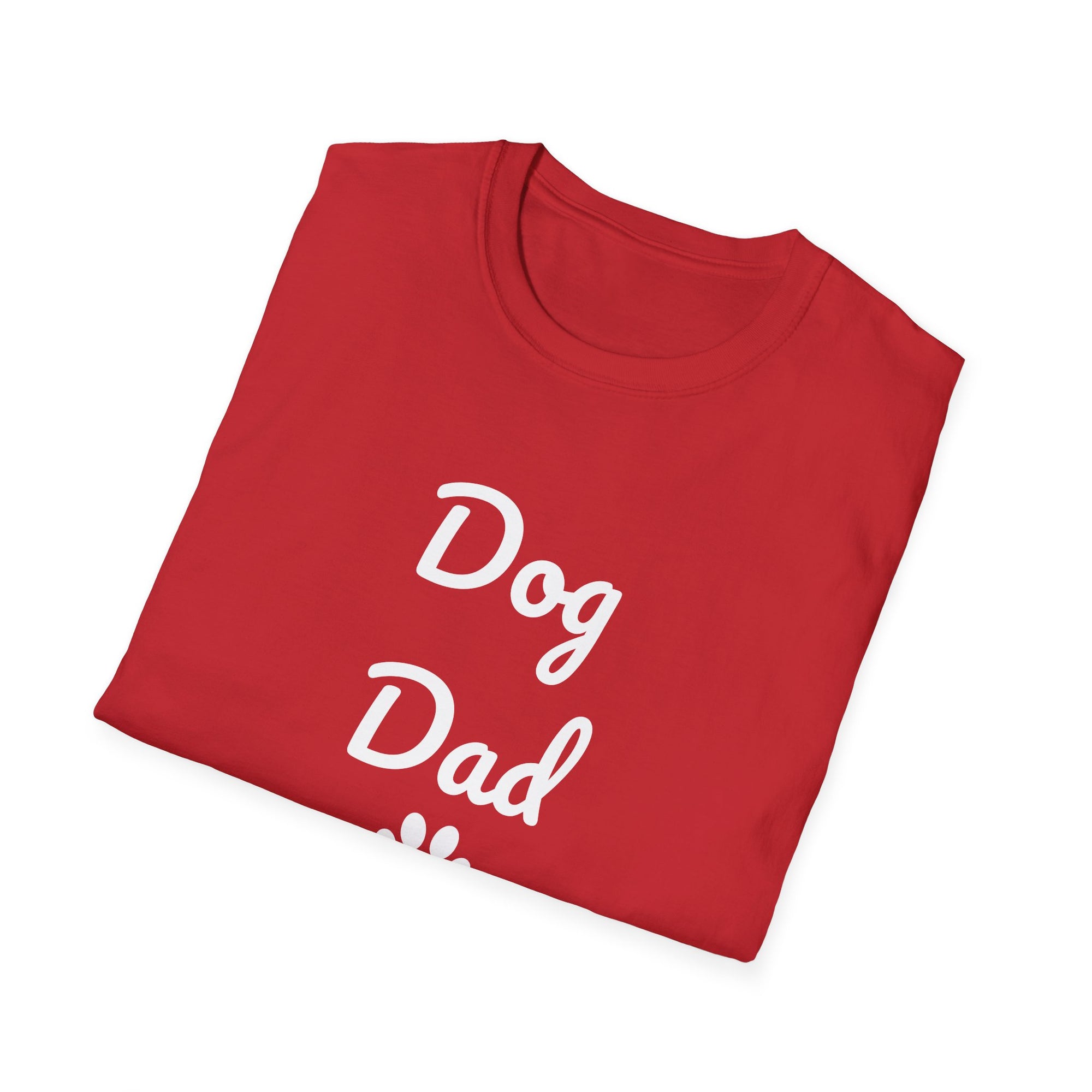 Personalized Dog Dad T-Shirt – Custom Name Edition