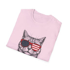 😎 Cool Cat with Shades T-Shirt – Purrfectly Stylish