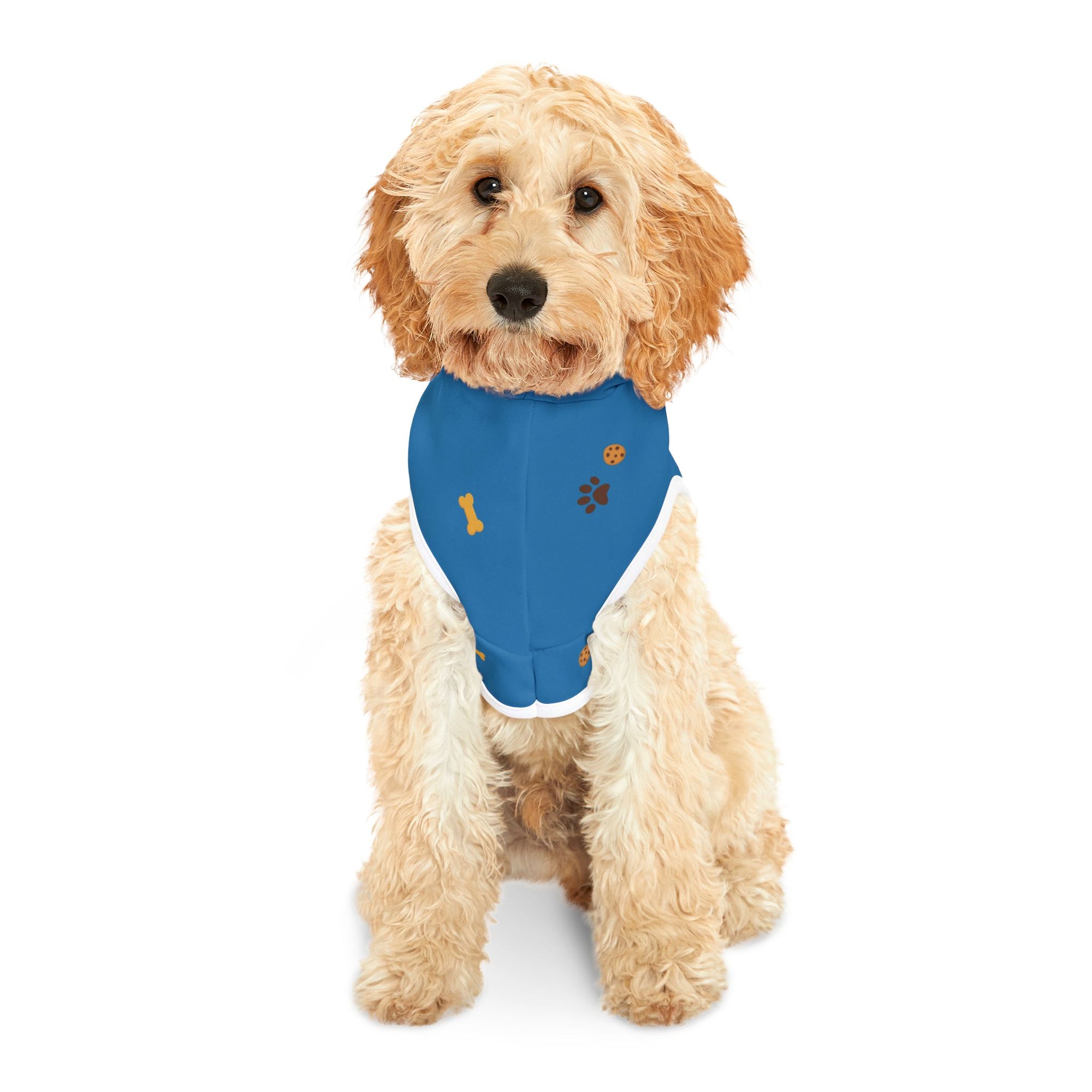 Pet Hoodie – “I love My Dad Pet Hoodie”  Sapphire Variant – Cozy Apparel for Cats & Dogs