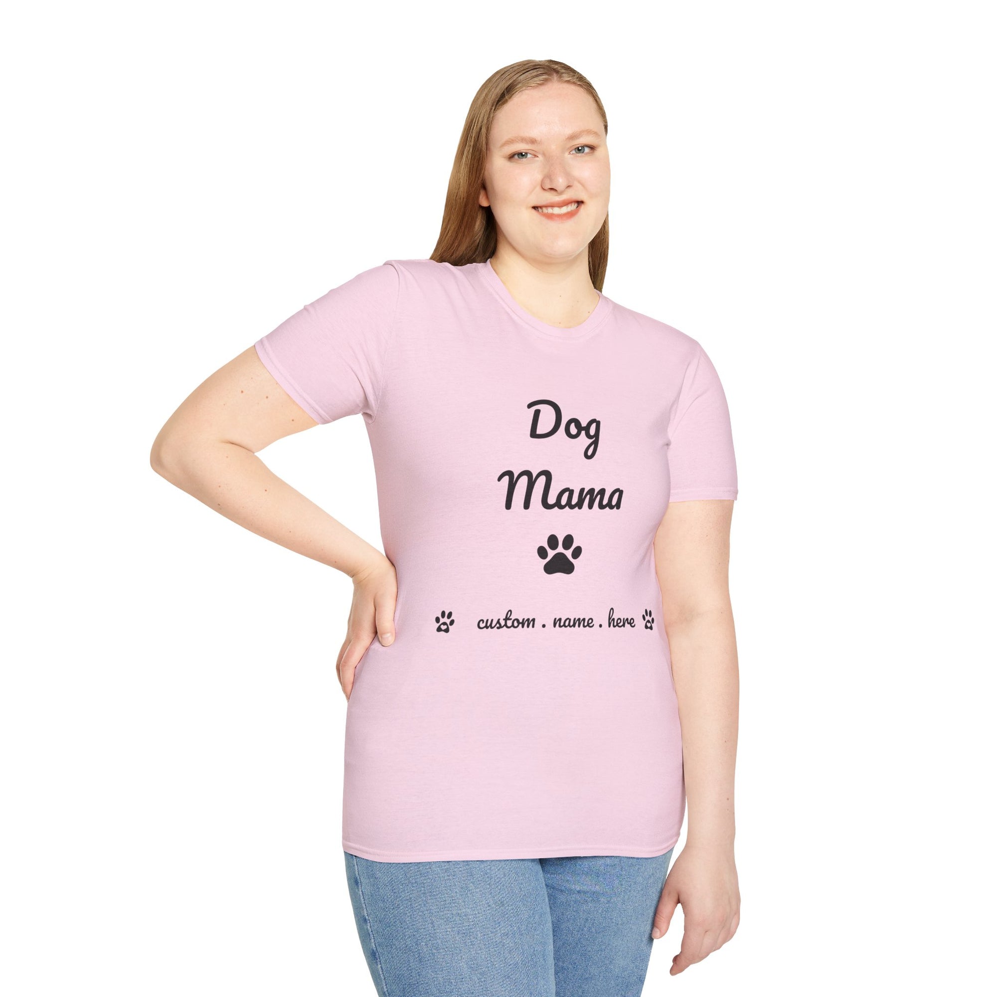 Personalized  – Dog Mom T-Shirt
