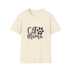 🐱 Cat Mama T-Shirt – Light Color Edition