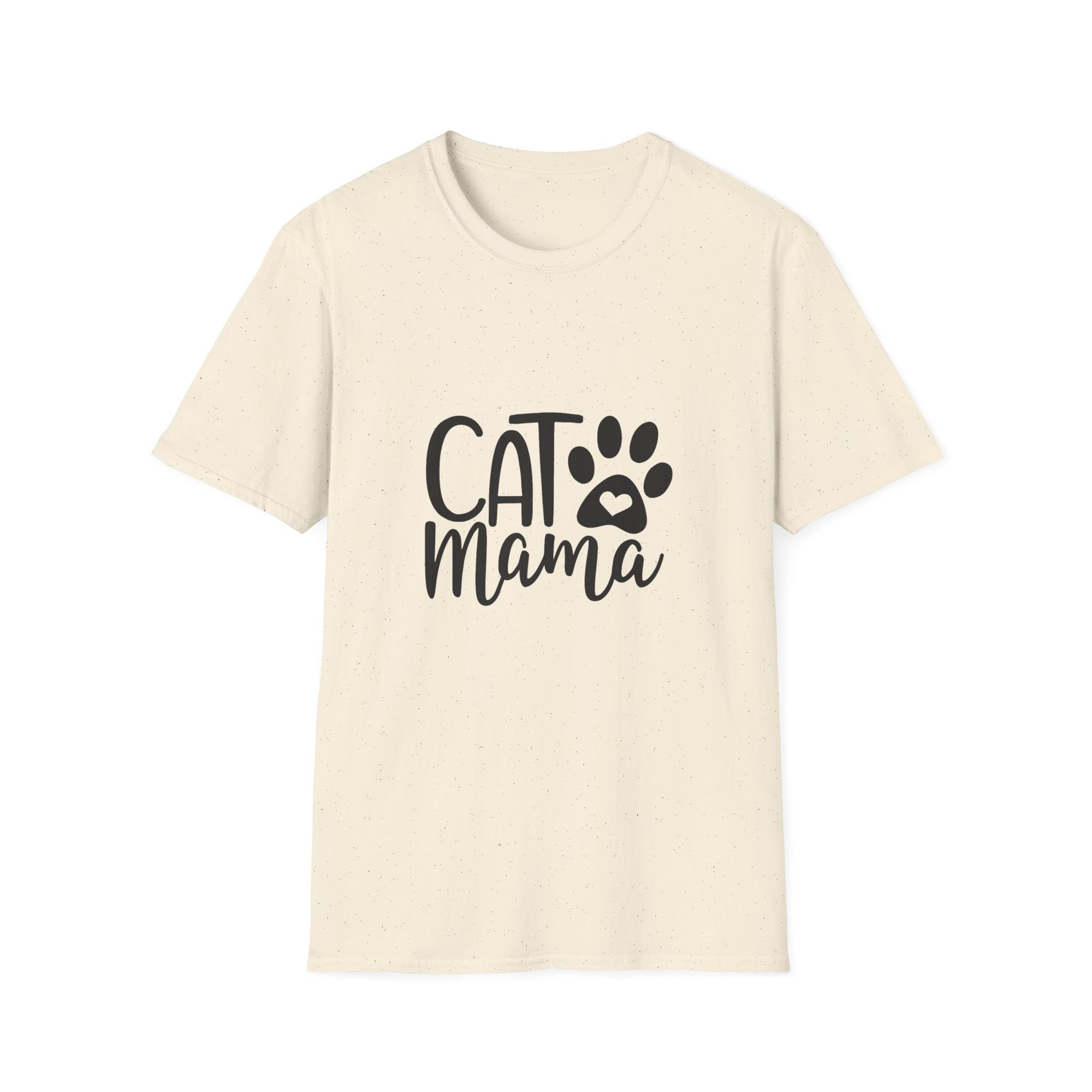 🐱 Cat Mama T-Shirt – Light Color Edition