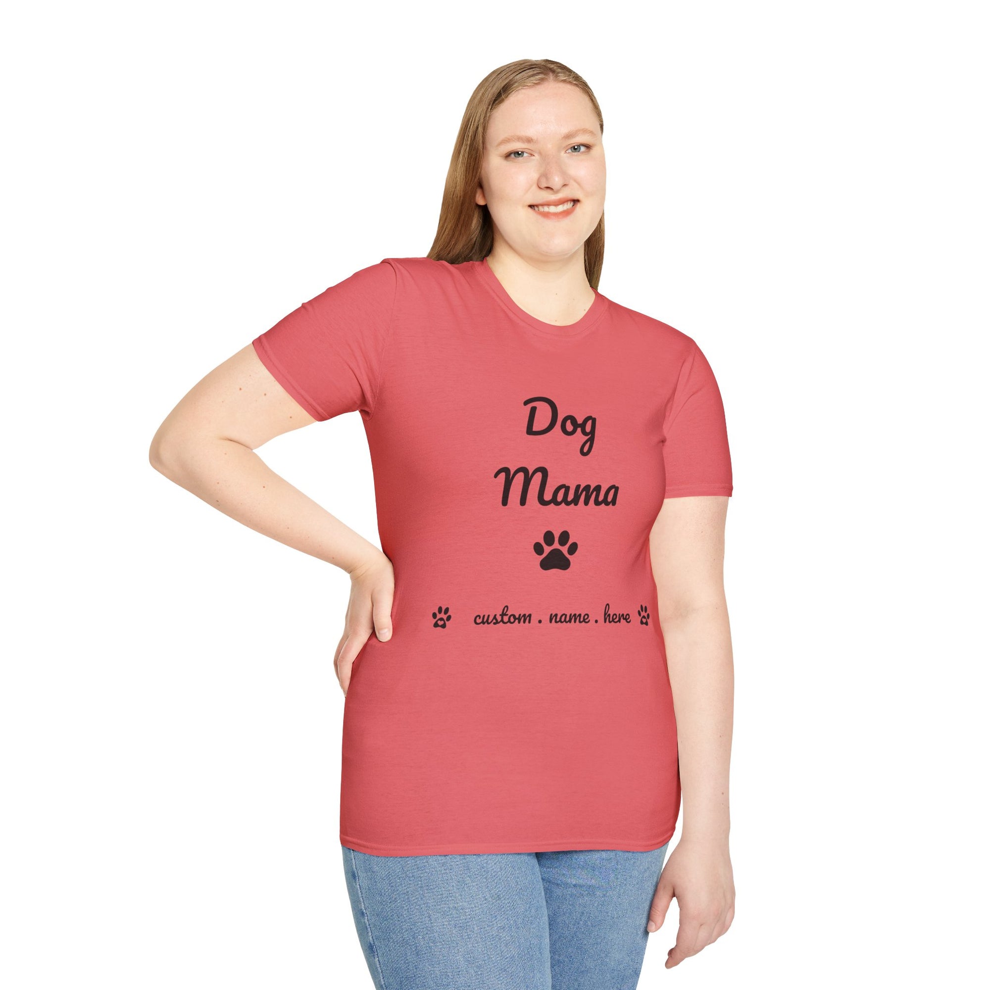 Personalized  – Dog Mom T-Shirt