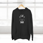 Cat Dad Hoodie – Premium Quality – Cozy Fleece Edition