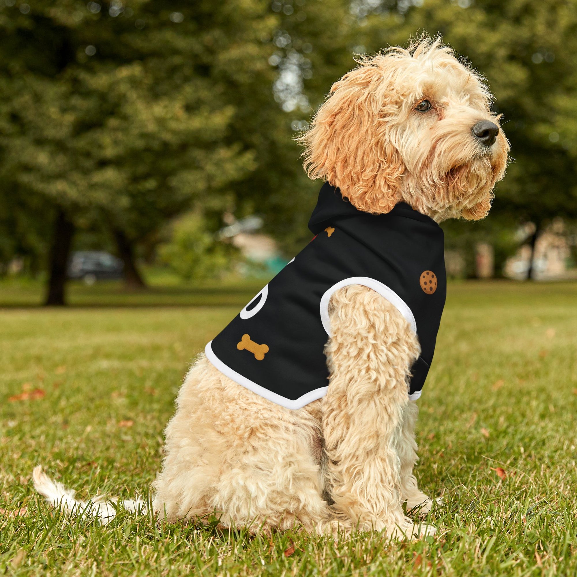 Pet Hoodie – “I love My Dad Pet Hoodie” Black Variant – Cozy Apparel for Cats & Dogs