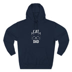 Cat Dad Hoodie – Premium Quality – Cozy Fleece Edition