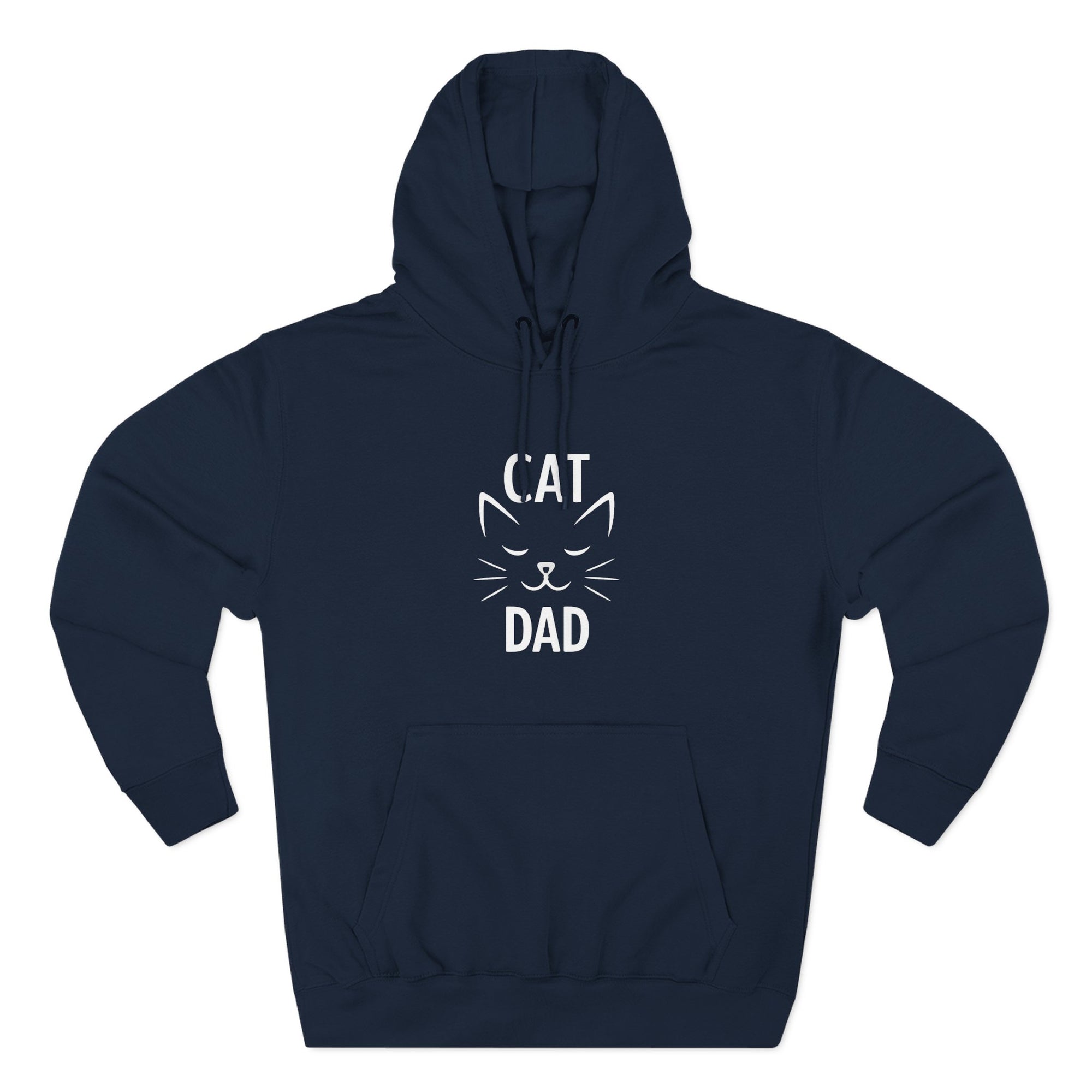 Cat Dad Hoodie – Premium Quality – Cozy Fleece Edition