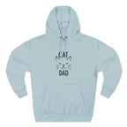 Cat Dad Hoodie – Premium Quality – Cozy Fleece Edition