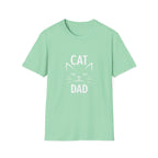 😼 Cat Dad T-Shirt – Feline Pride in Style