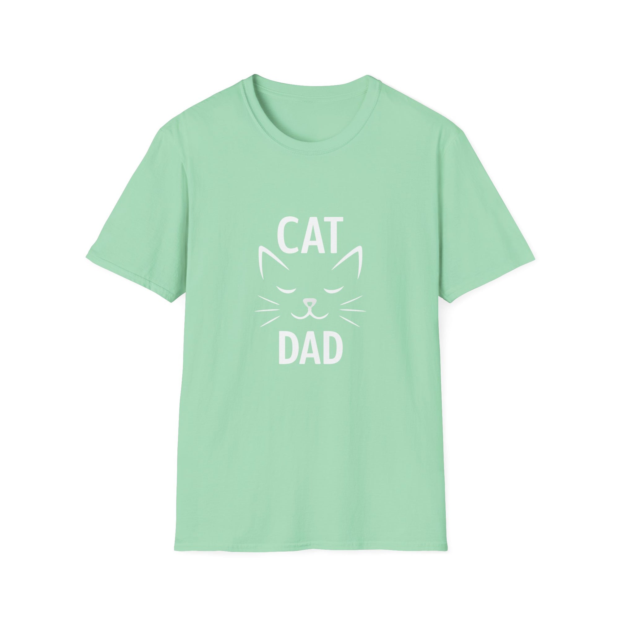 😼 Cat Dad T-Shirt – Feline Pride in Style