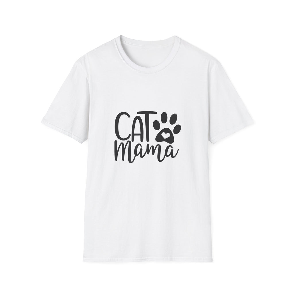🐱 Cat Mama T-Shirt – Light Color Edition