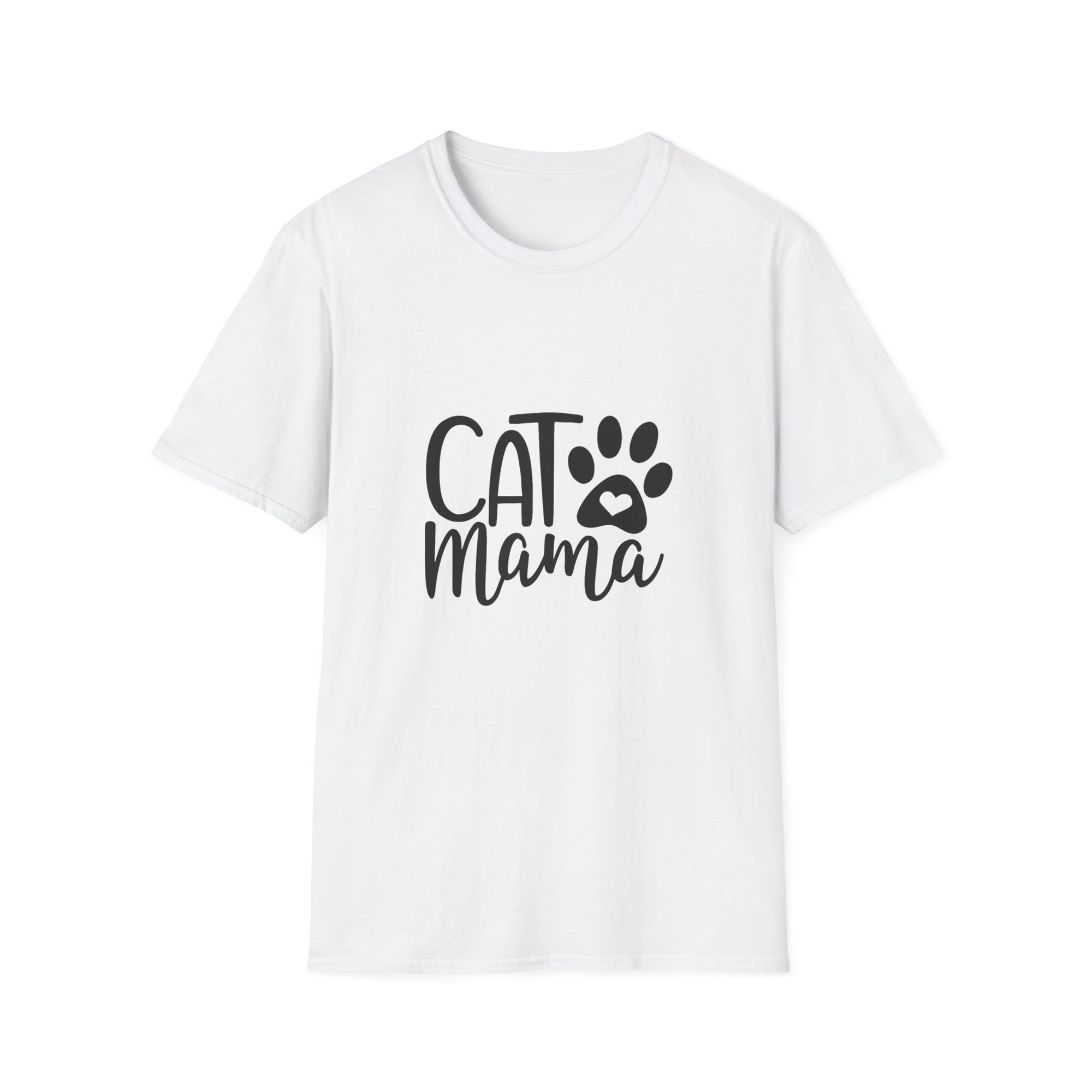 🐱 Cat Mama T-Shirt – Light Color Edition