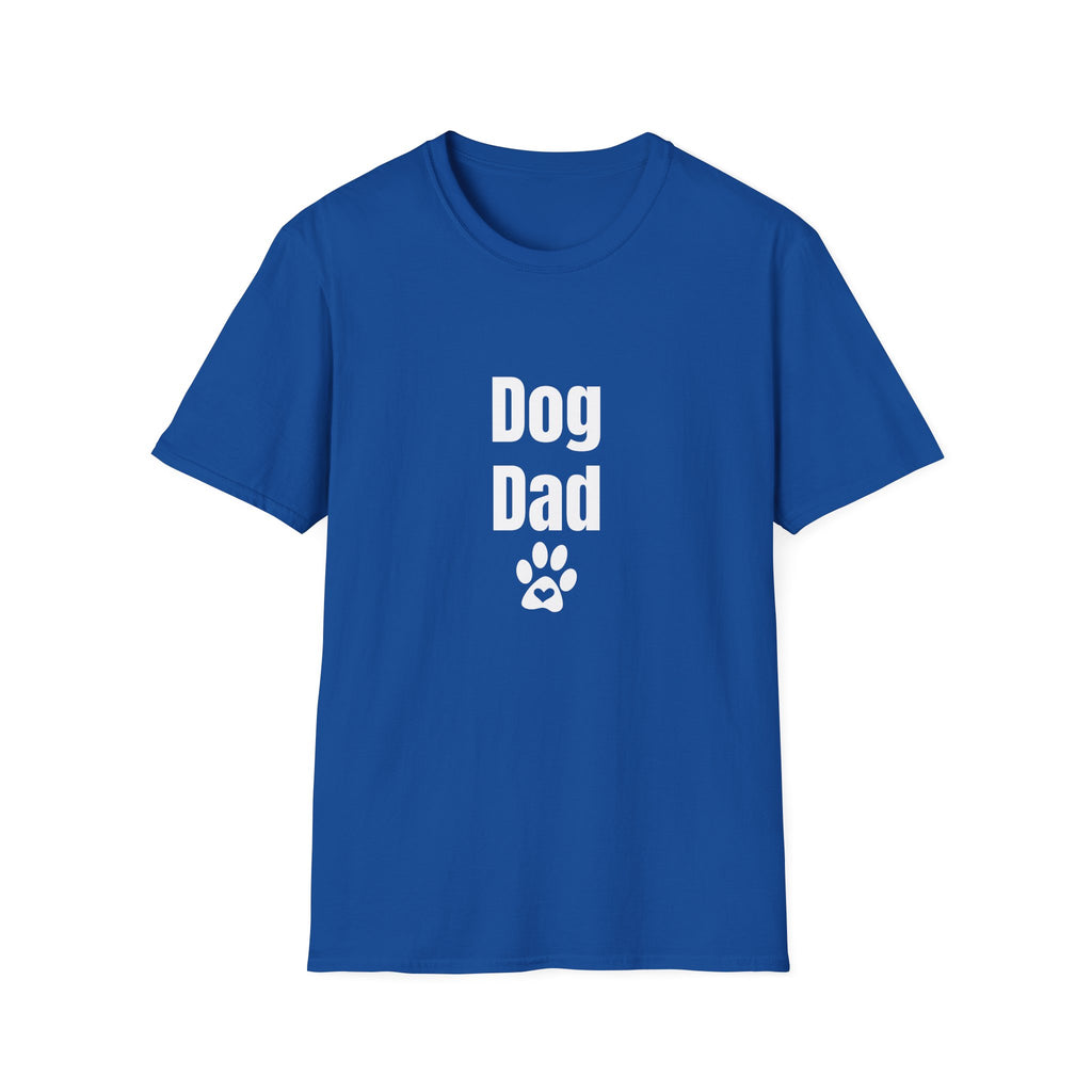 🐶 Dog Dad Light T-Shirt – Everyday Comfort for Pet Lovers