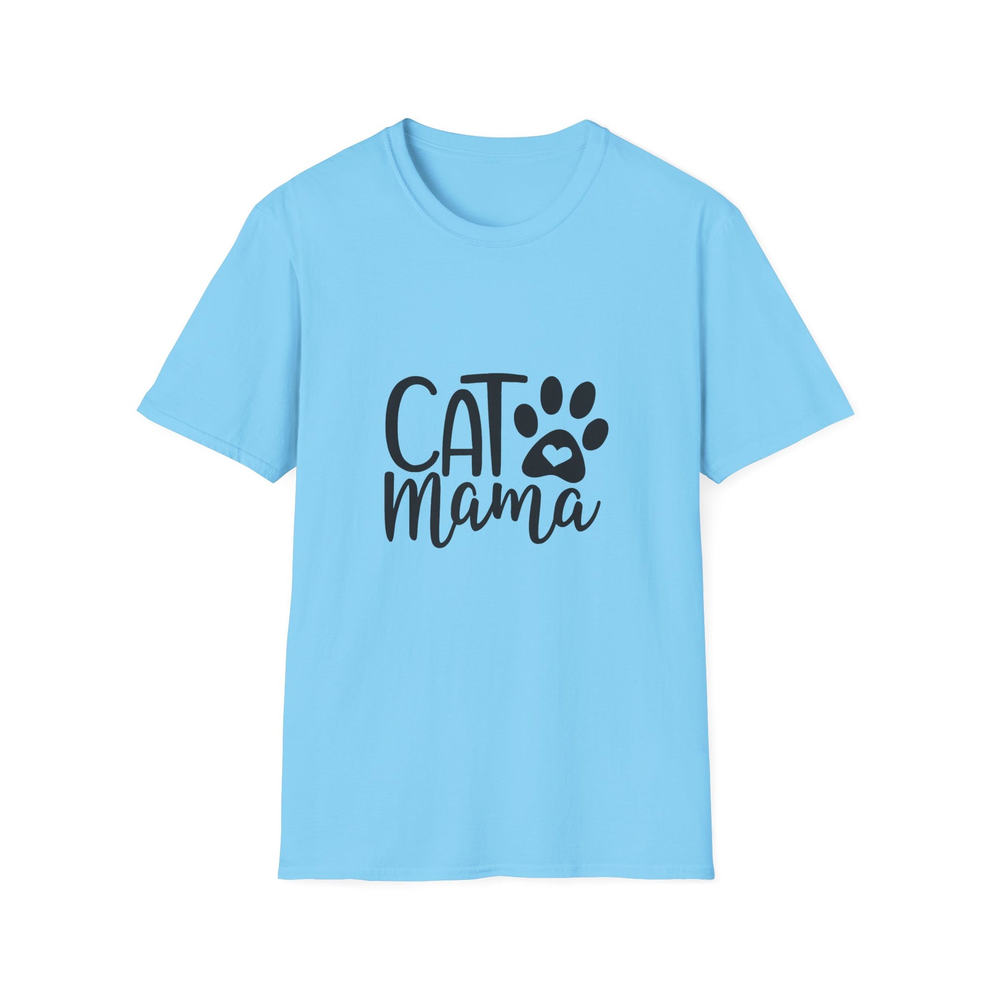 🐱 Cat Mama T-Shirt – Light Color Edition